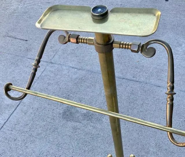 Early 20th Century Turn of the Century Gentleman's Brass Valet - 7