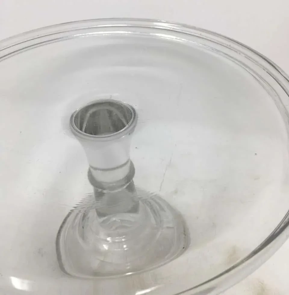 Antique Pedestal Glass Cake Patisserie Stand - 2