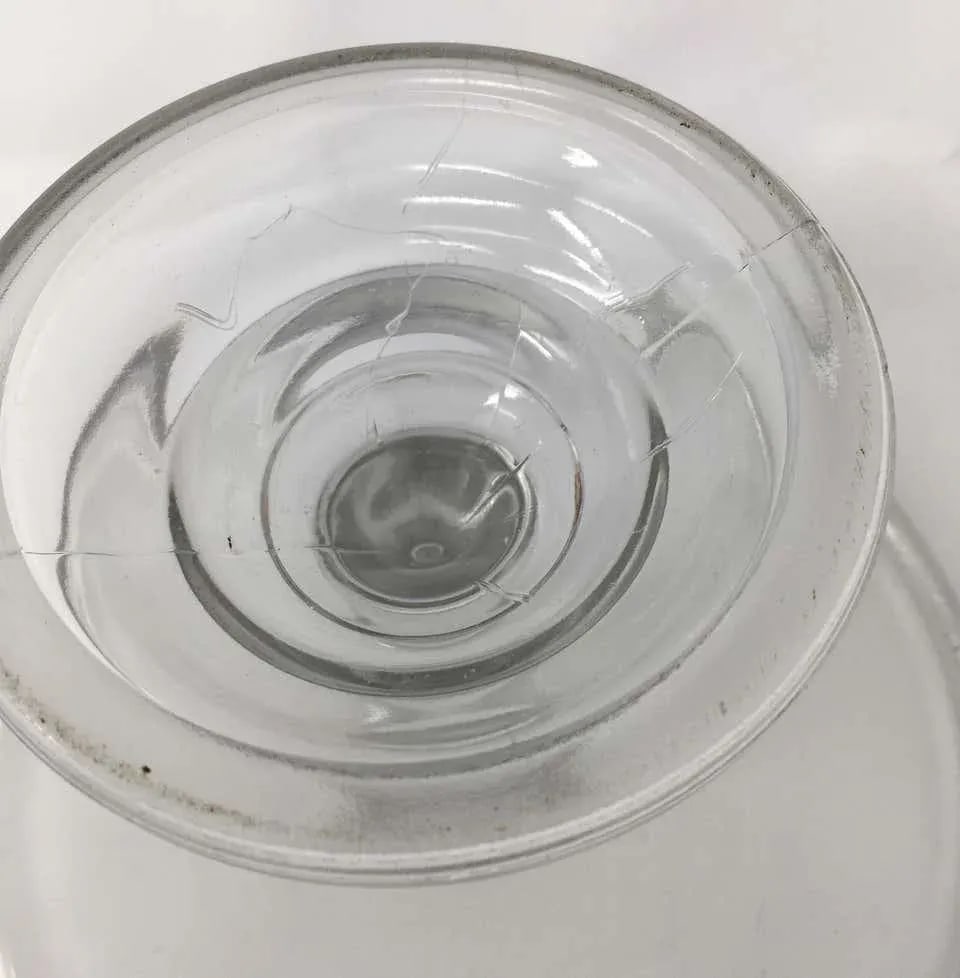 Antique Pedestal Glass Cake Patisserie Stand - 5