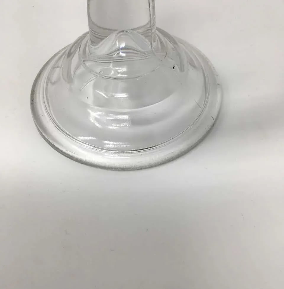Antique Pedestal Glass Cake Patisserie Stand - 8