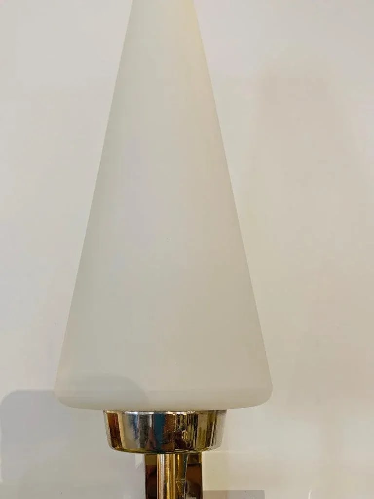 Pair of French 1970s Lunel Wall Lights - 6