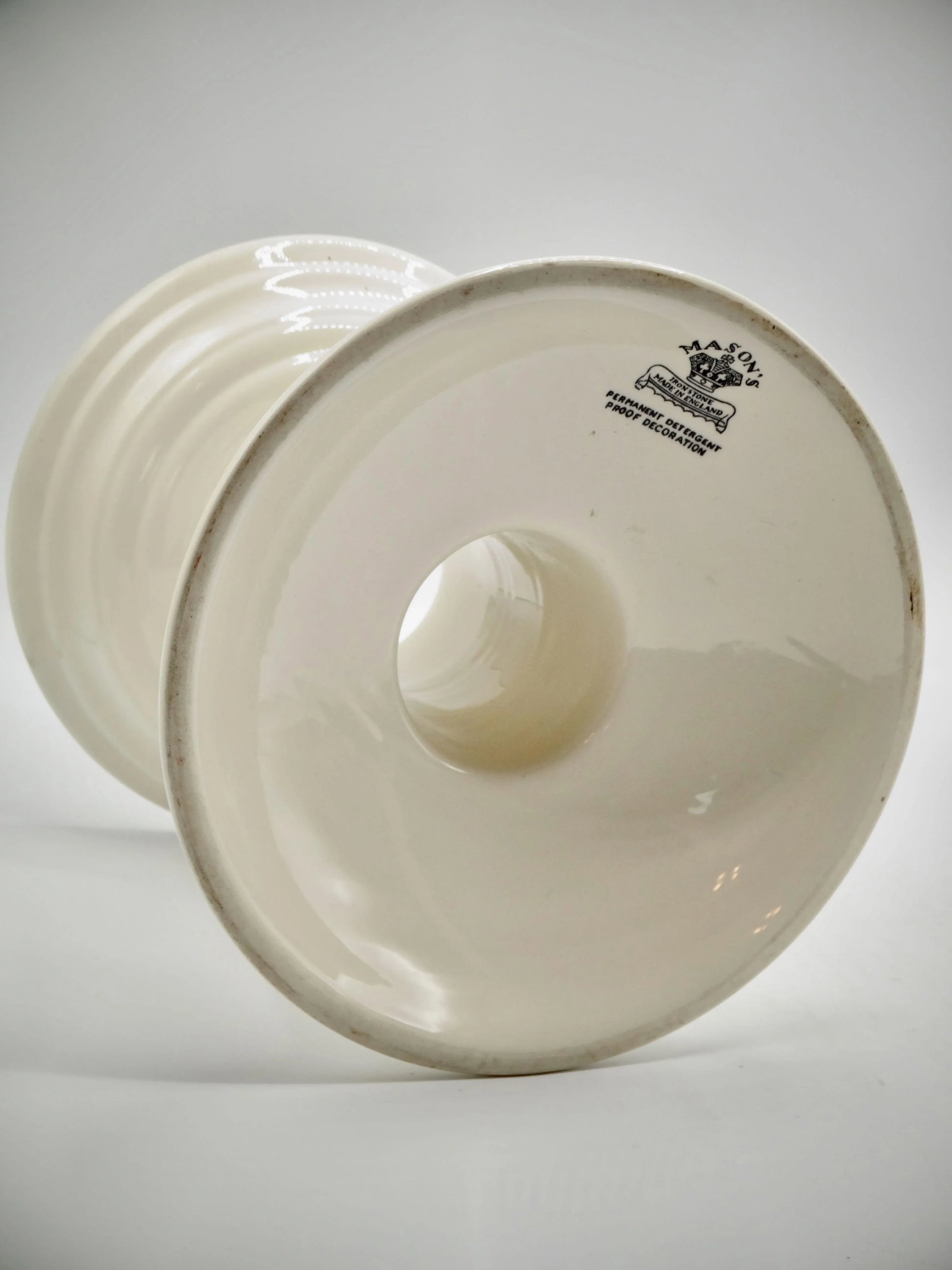 19th-Century Mason's Ironstone Ham Stand - 6