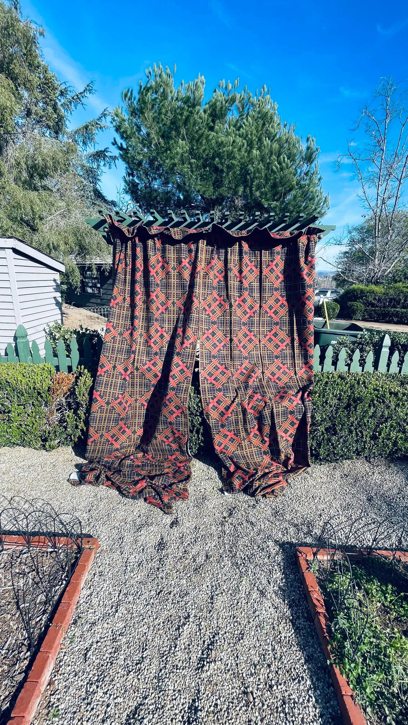 Vintage 1960s American Curtains Set of 4 Pieces - 4