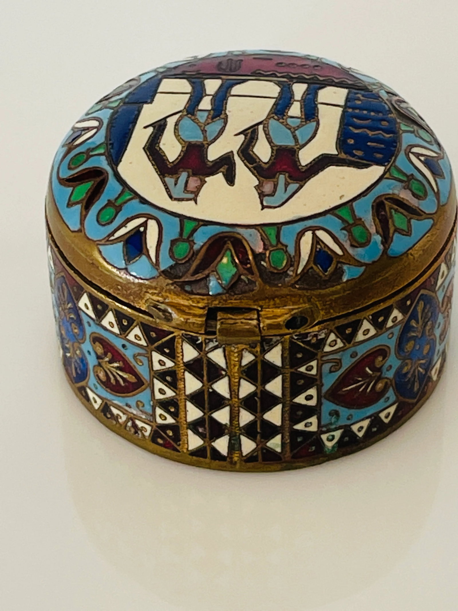 19th Century Egyptian Revival Style Russian Enamel Snuff Box - 5