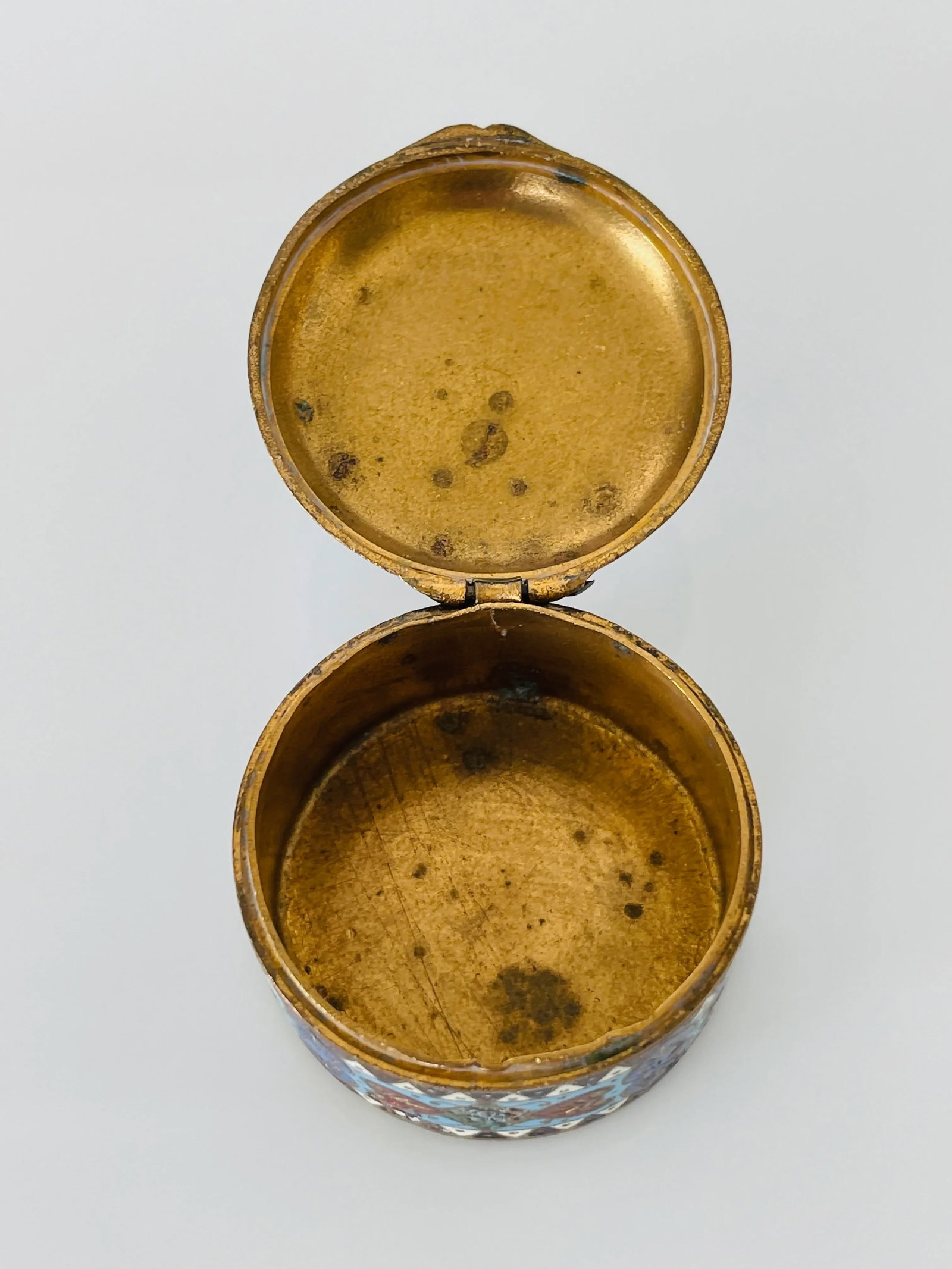 19th Century Egyptian Revival Style Russian Enamel Snuff Box - 6
