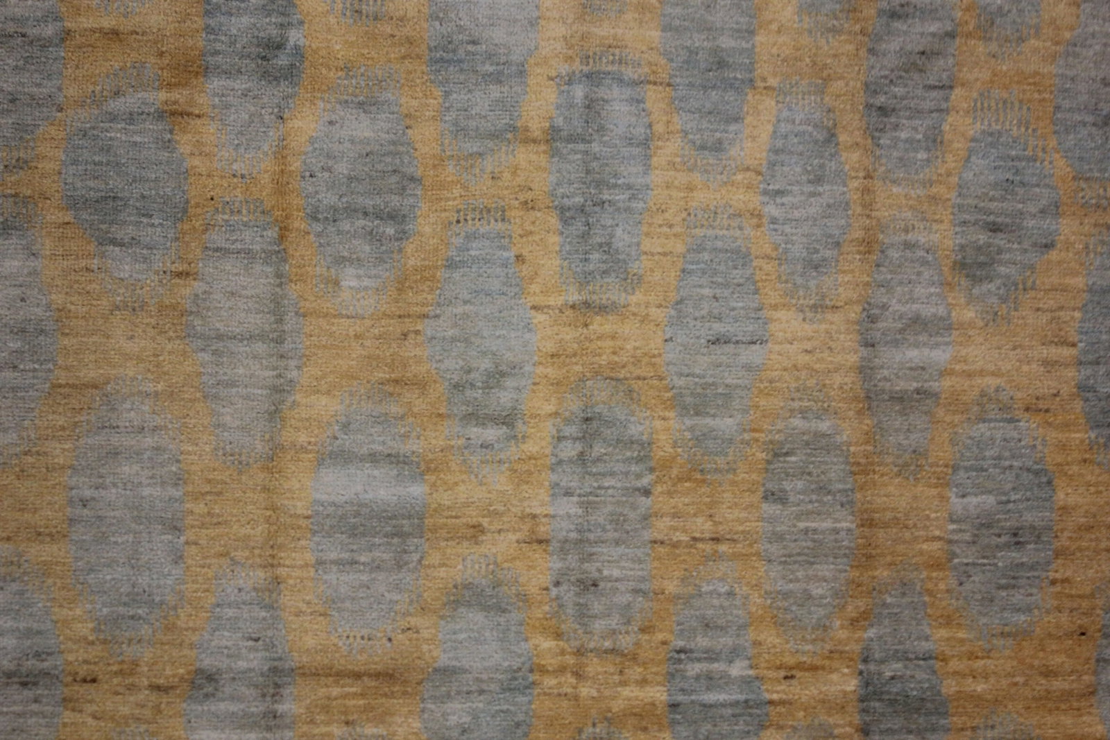 Aara Rugs Inc. Hand Knotted Ikat Rug - 10'5'' * 13'11'' - 2