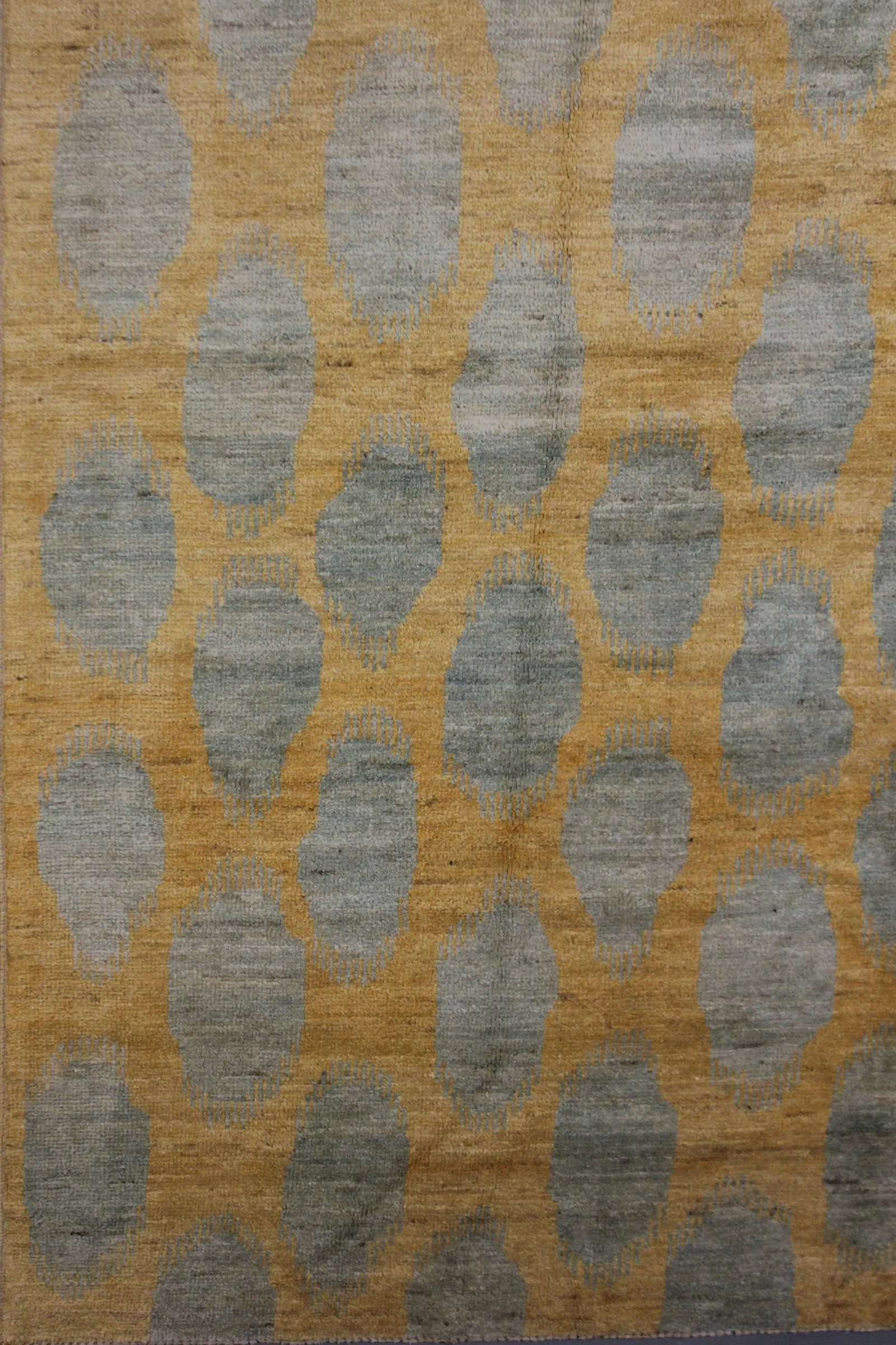 Aara Rugs Inc. Hand Knotted Ikat Rug - 10'5'' * 13'11'' - 3
