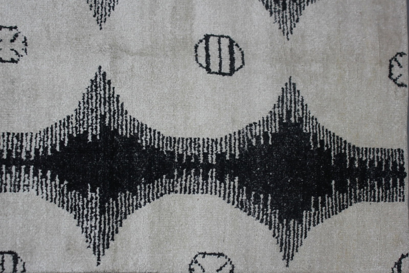 Aara Rugs Inc. Hand Knotted Bamboo Rug - 9' * 12' - 4