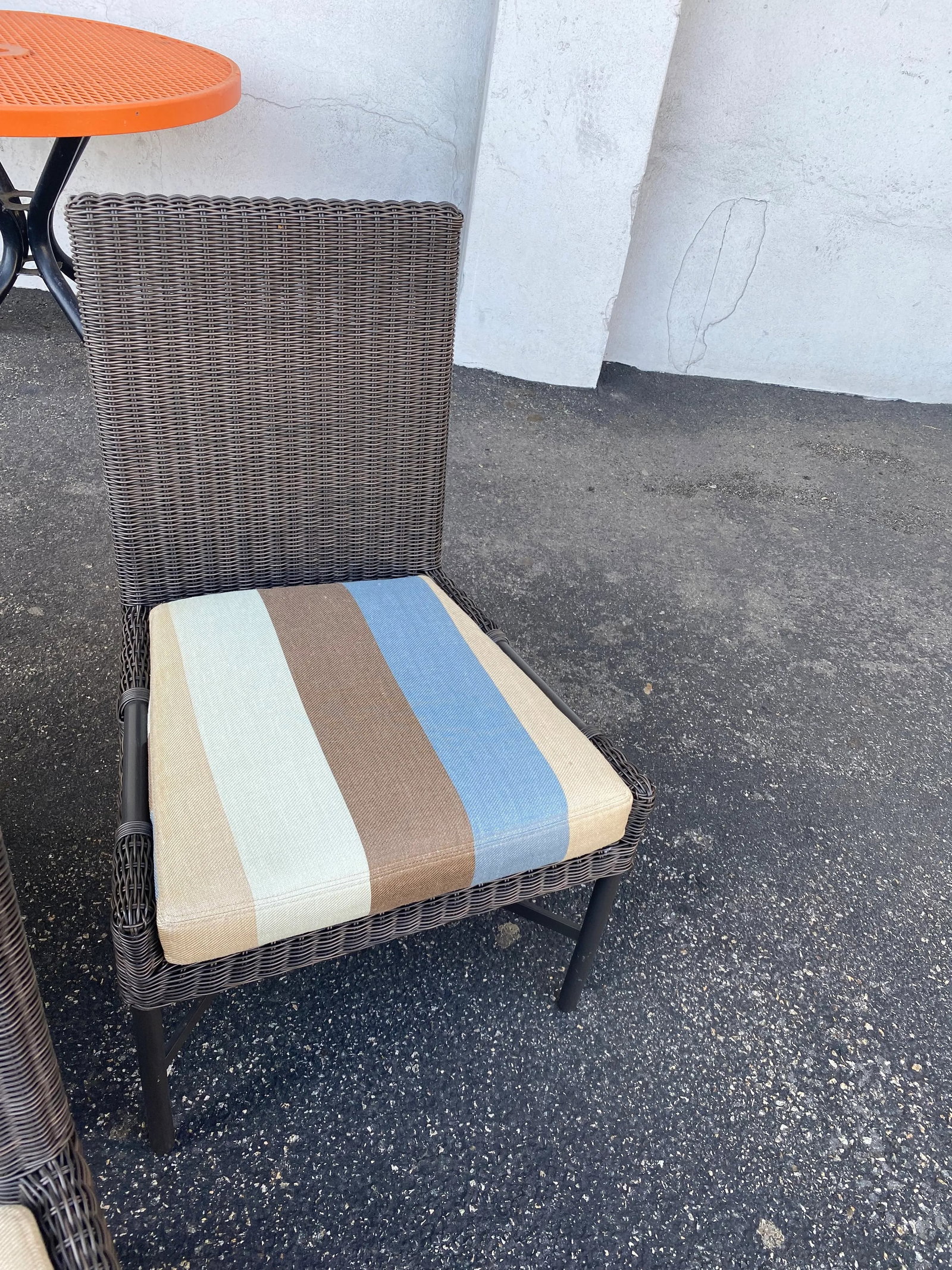 McGuire Thomas Pheasant for Baker Woven Resin Side Chairs- Set of 8 - 3