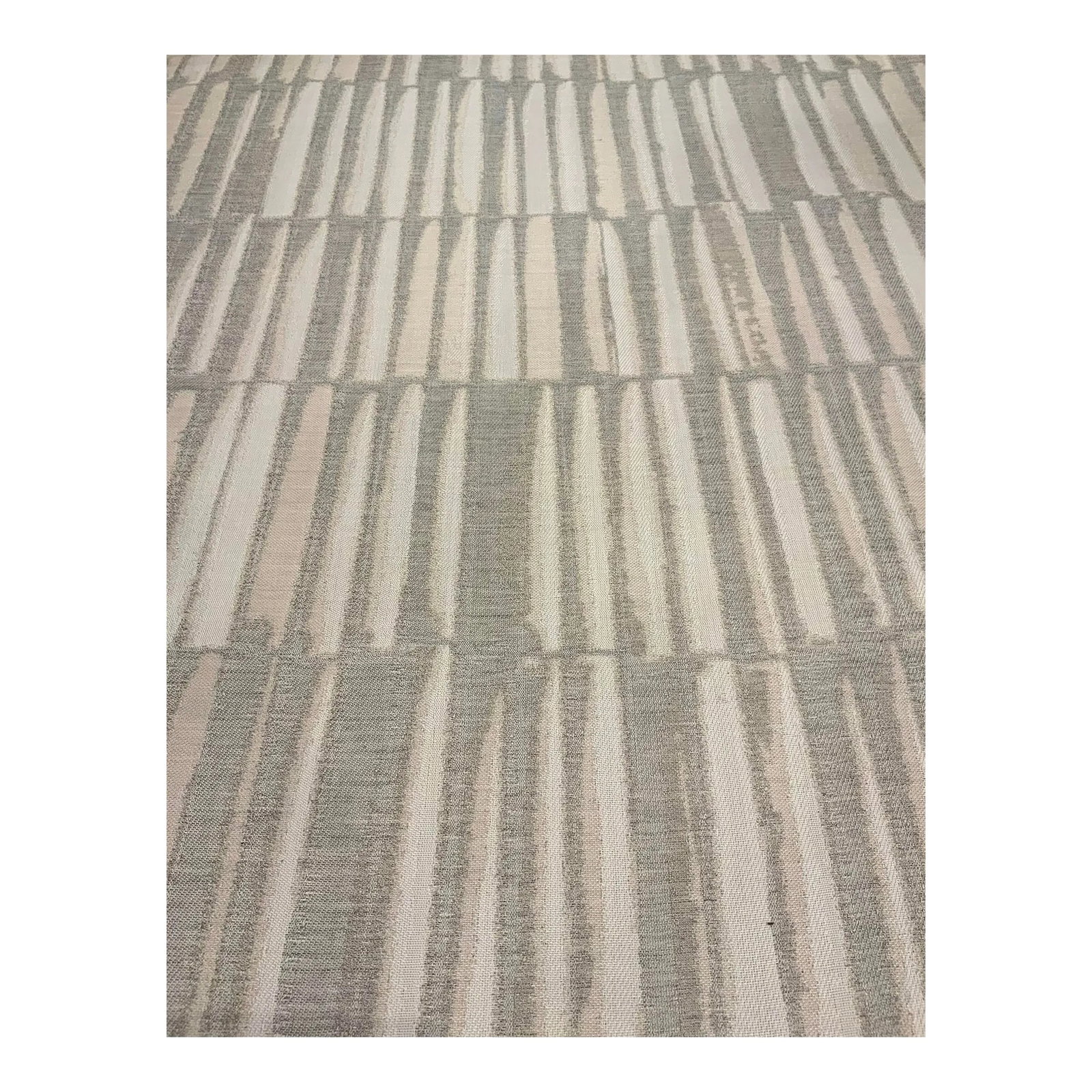 Holly Hunt Organic Modern Beige and Gray Zen: Ocean Foam 285/01 Indoor/Outdoor Designer Fabric - 8 Y: This gentle and calming Sunbrella fabric from Holly Hunt has a gray, beige and off-white colorway. The design is abstract, and this fabric is woven. It is suitable for upholstery, umbrellas, and