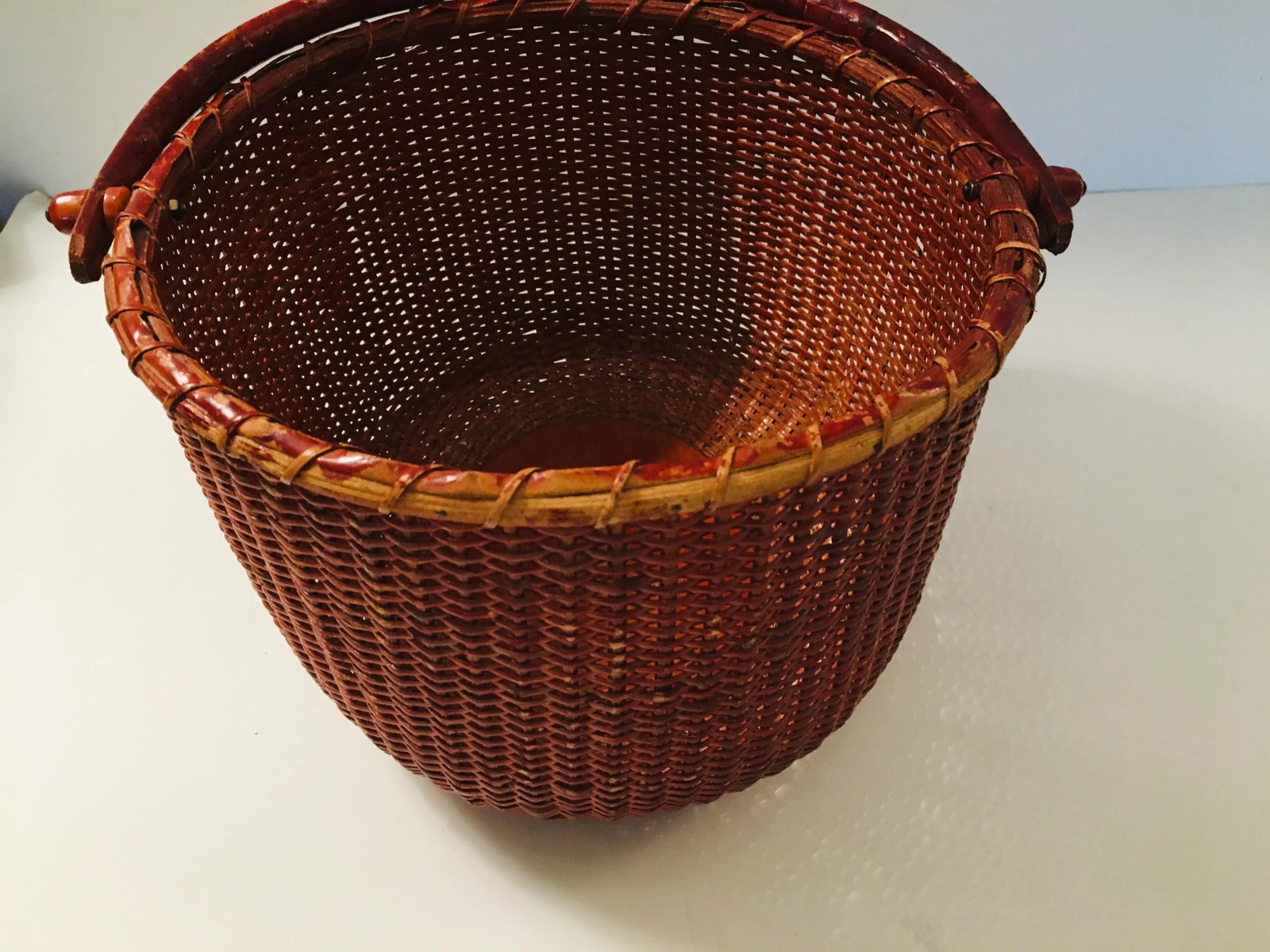 1993 Nantucket Basket with Inlaid Penny, Dated - 7