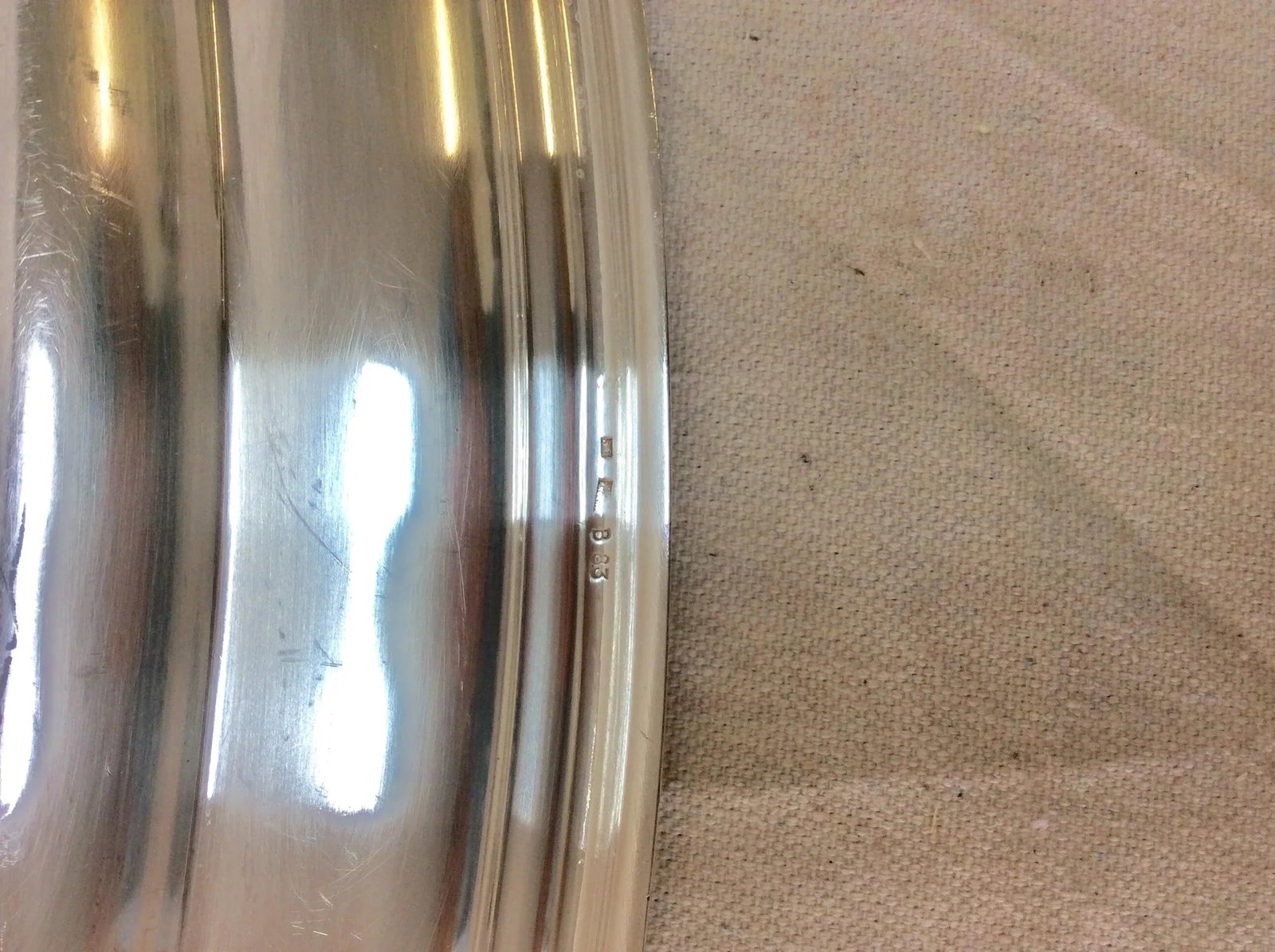 Early 20th Century French Hotel Silver Silverplate Serving Platter - 10