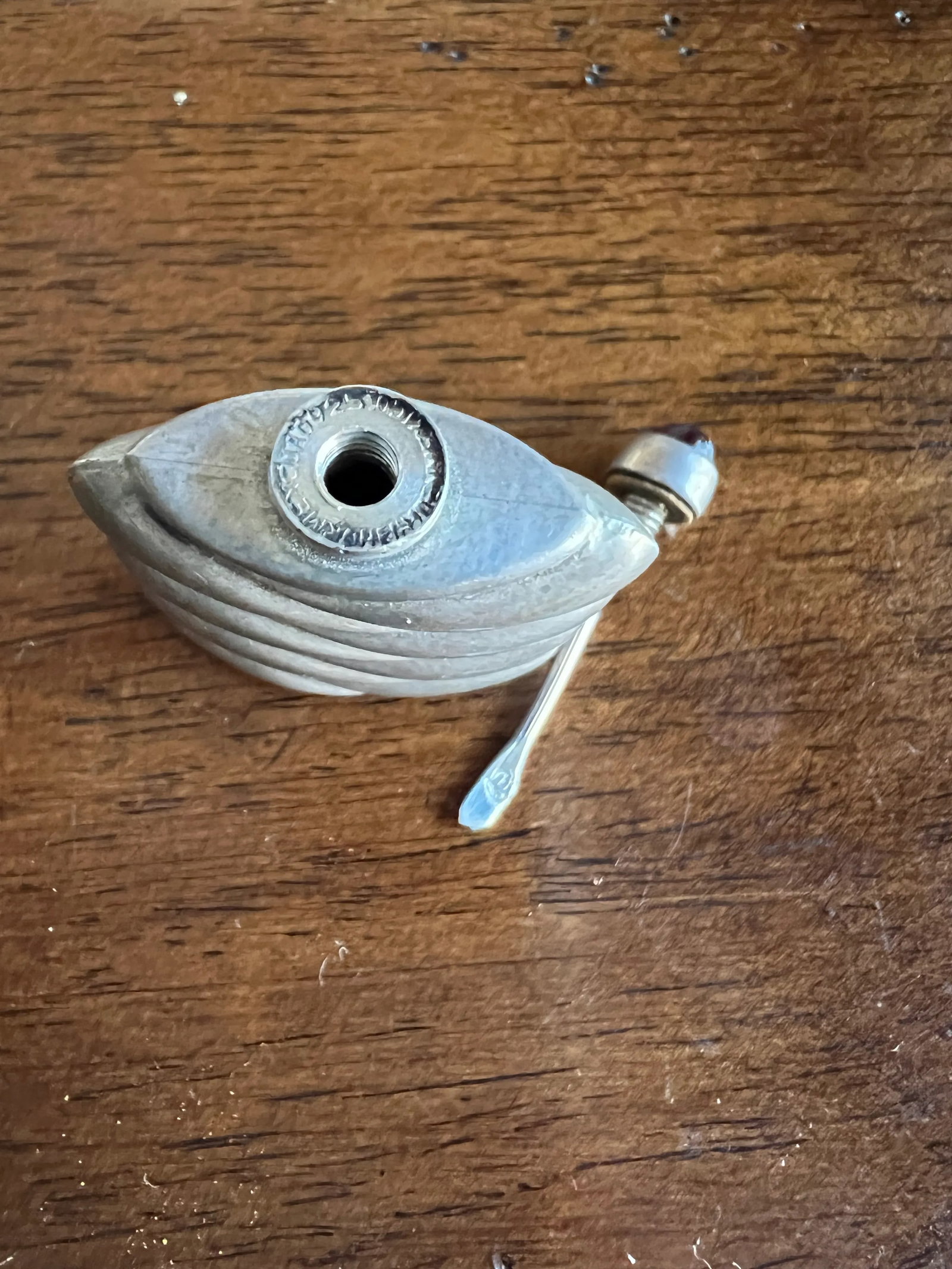1950s Sterling Silver Perfume Bottle - 2