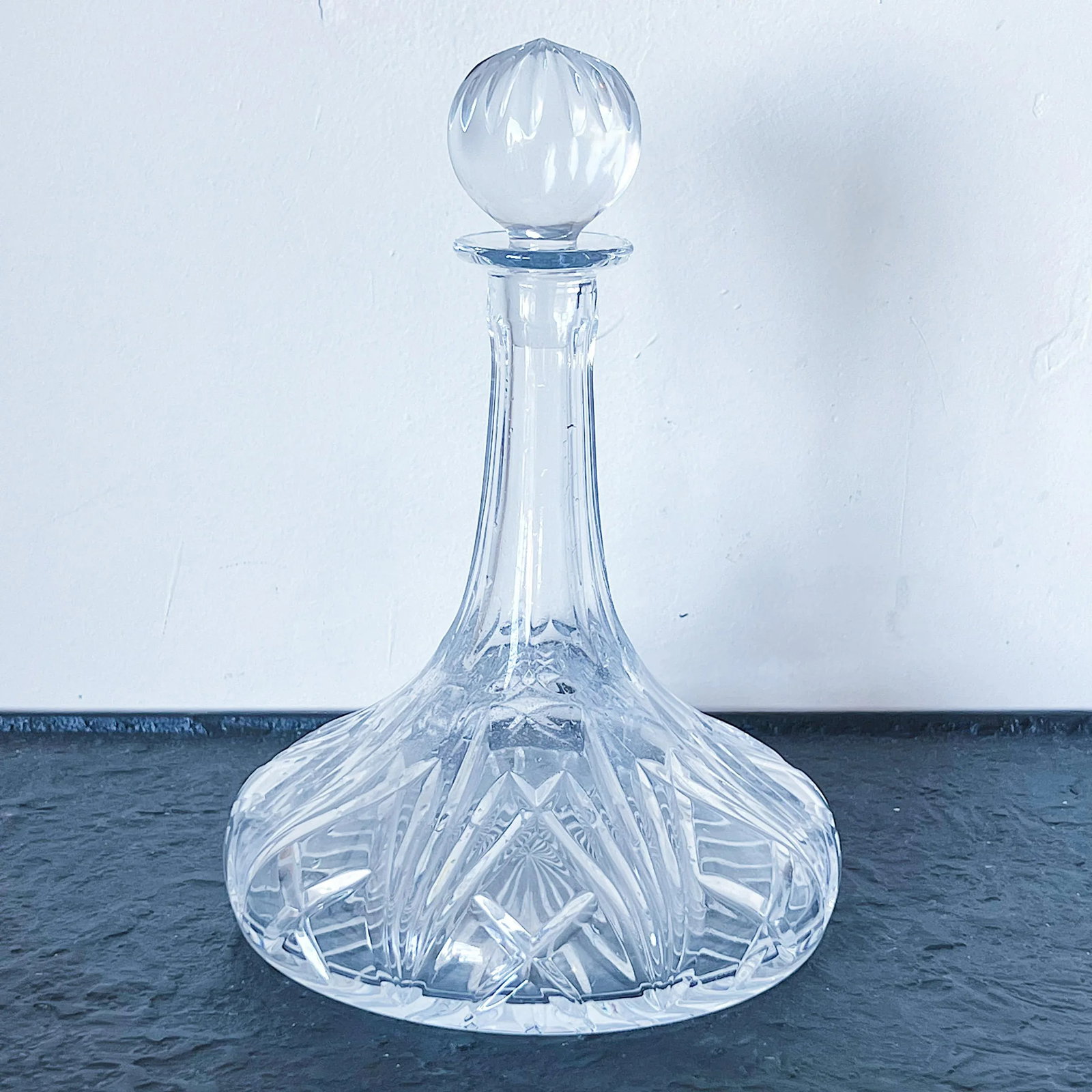 Vintage Crystal Captain Ship Decanter Marquis by Waterford - 7