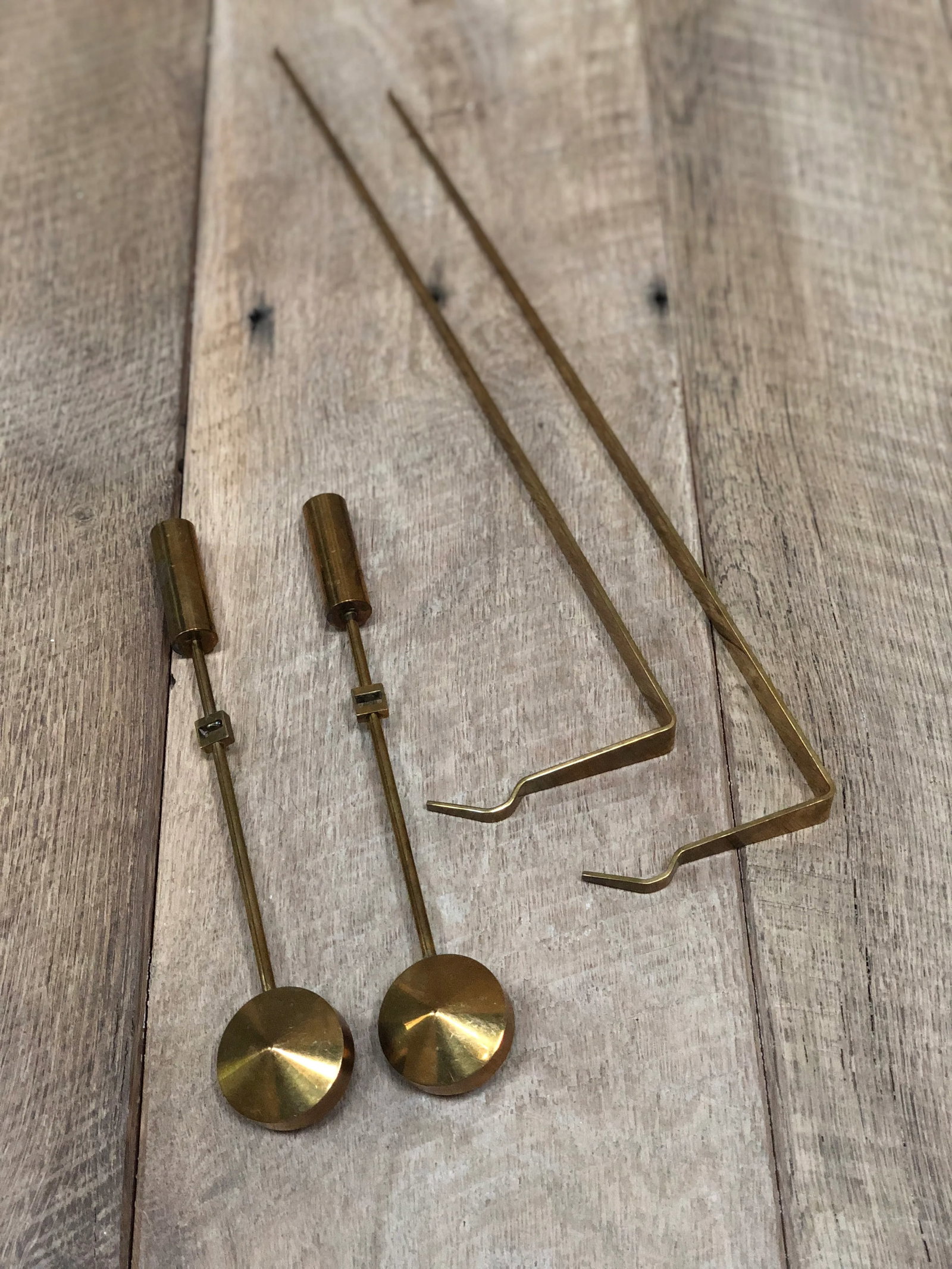 1950s Pierre Forsell Wall-Mounted Sconce Candle Holders for Skultuna 1607 Made in Sweden - a Pair - 7