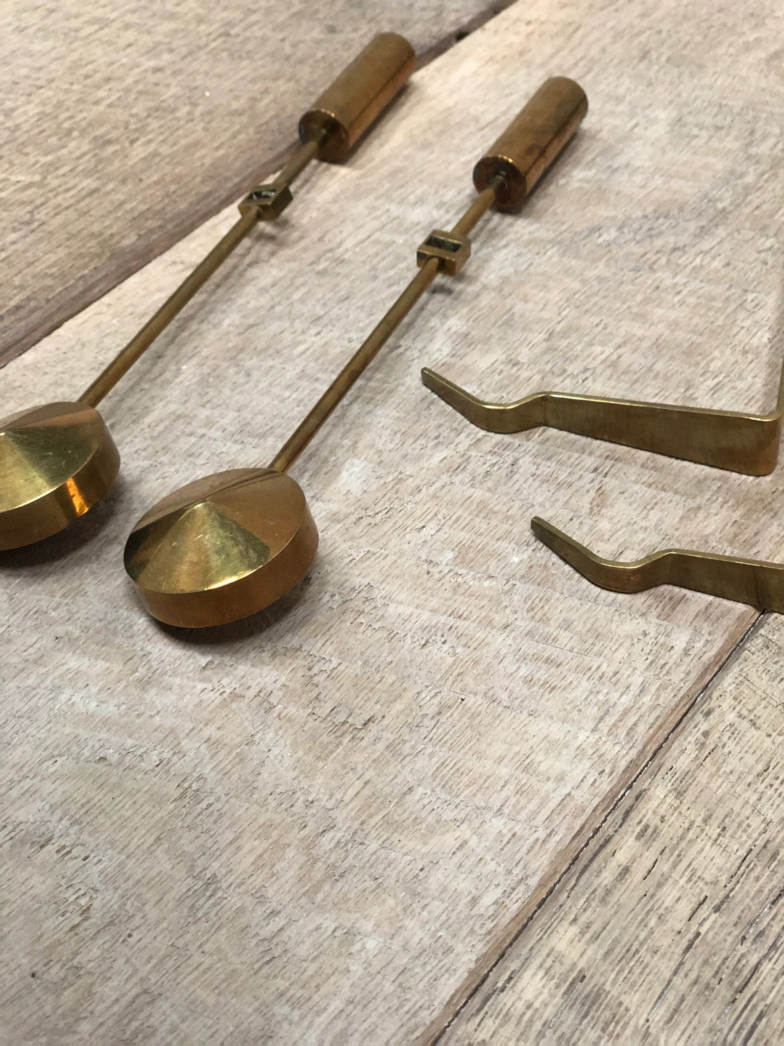 1950s Pierre Forsell Wall-Mounted Sconce Candle Holders for Skultuna 1607 Made in Sweden - a Pair - 8