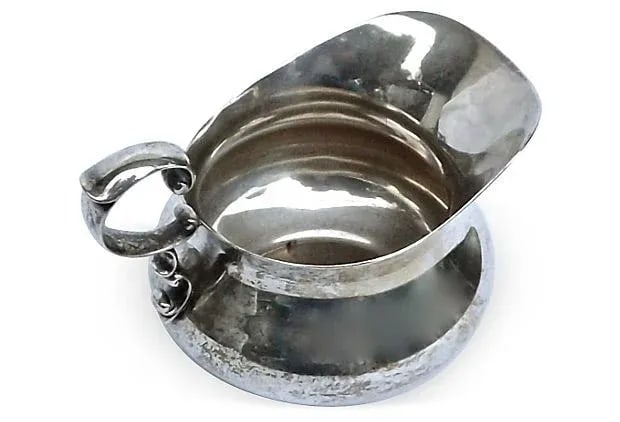 Antique Sterling Silver Creamer - 2