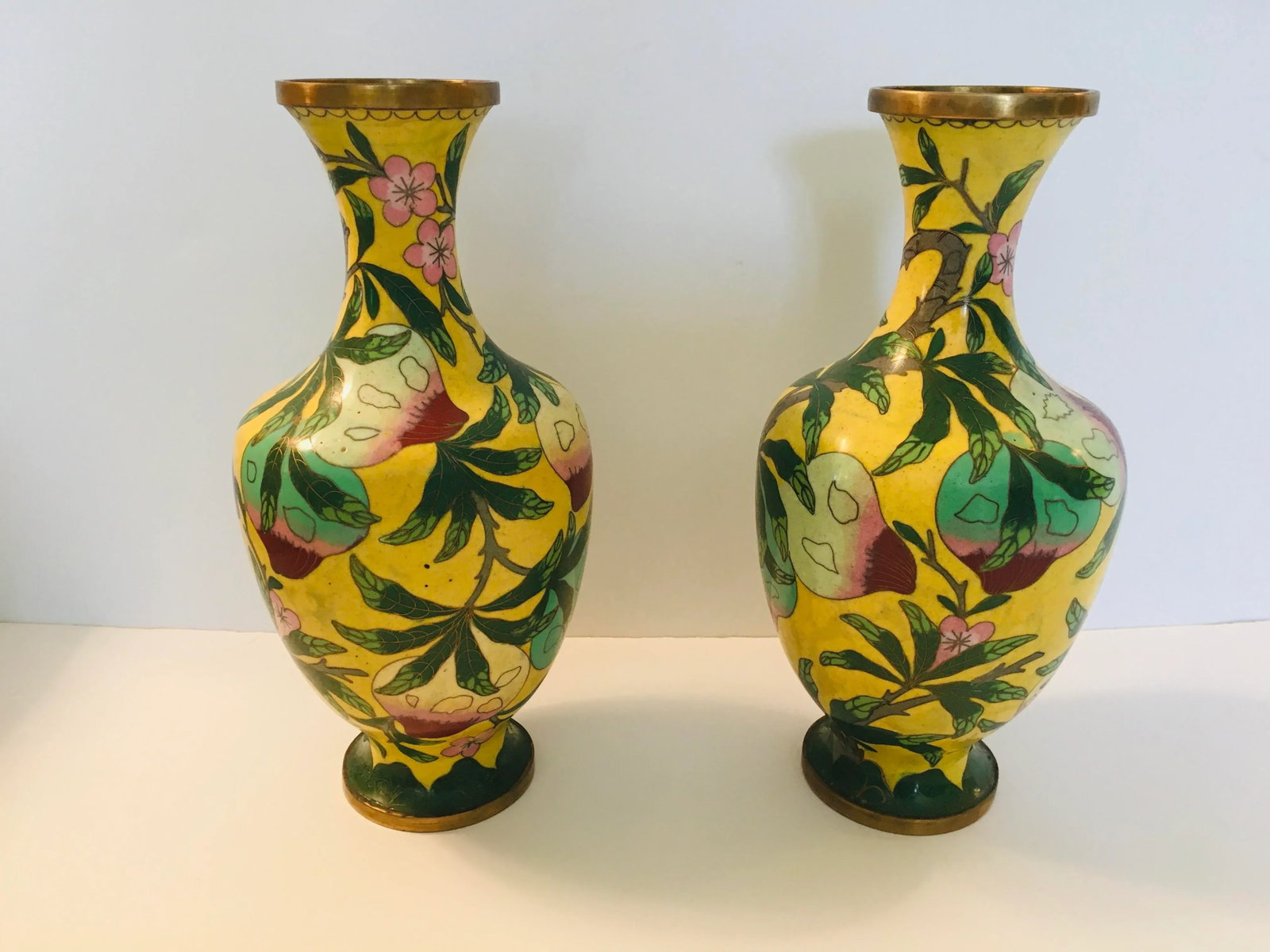 Chinese Cloisonn? Vases- a Pair - 6