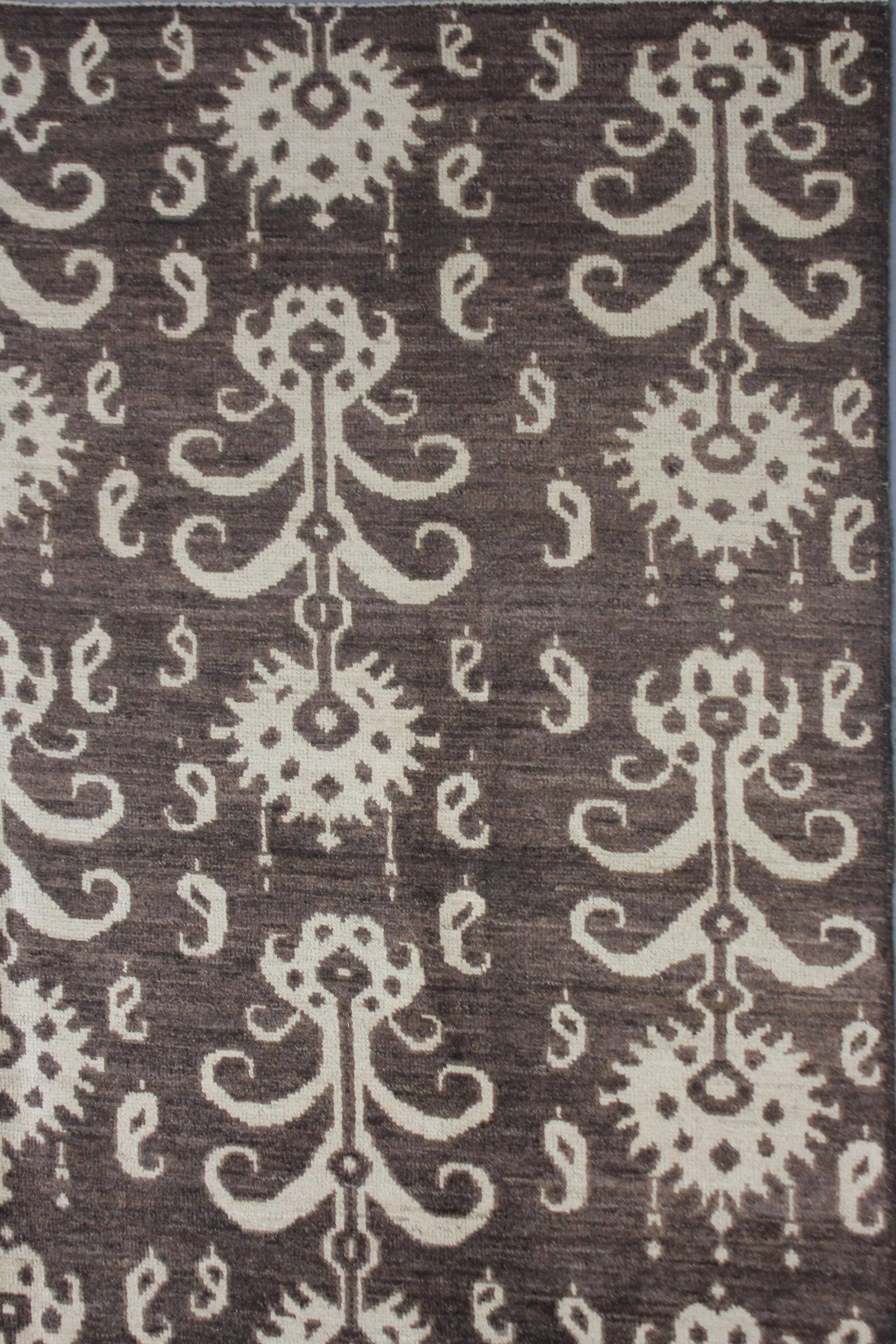 Aara Rugs Hand Knotted Ikat Rug - 14'1" X 10'4" - 4