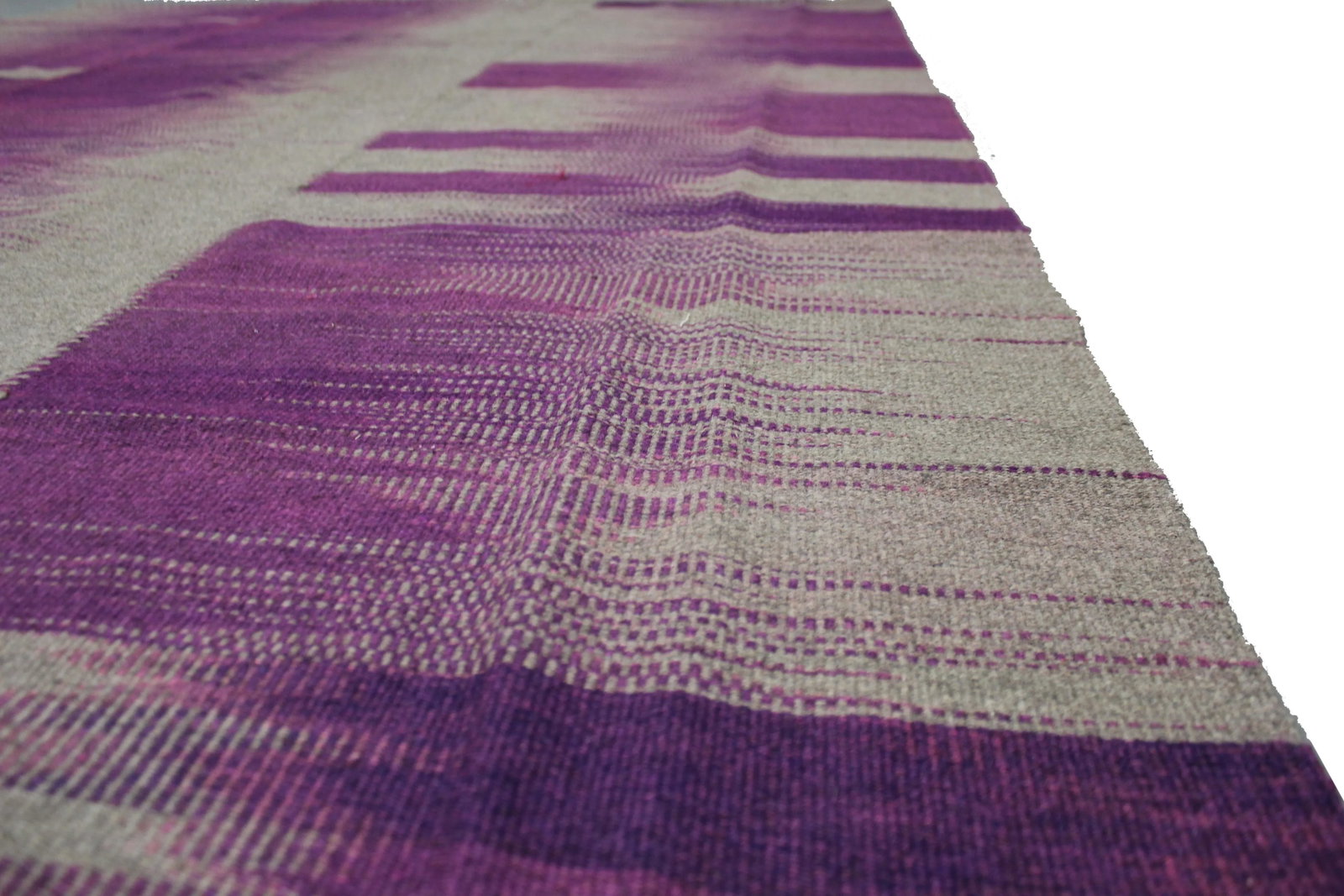 Aara Rugs Inc. Hand Knotted Patchwork Kilim - 6'4'' * 9' - 4