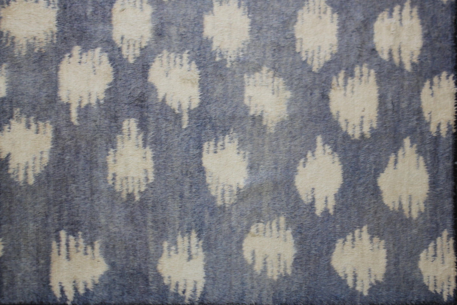 Hand-Knotted Ikat Rug - 10'0" X 8'3" - 3