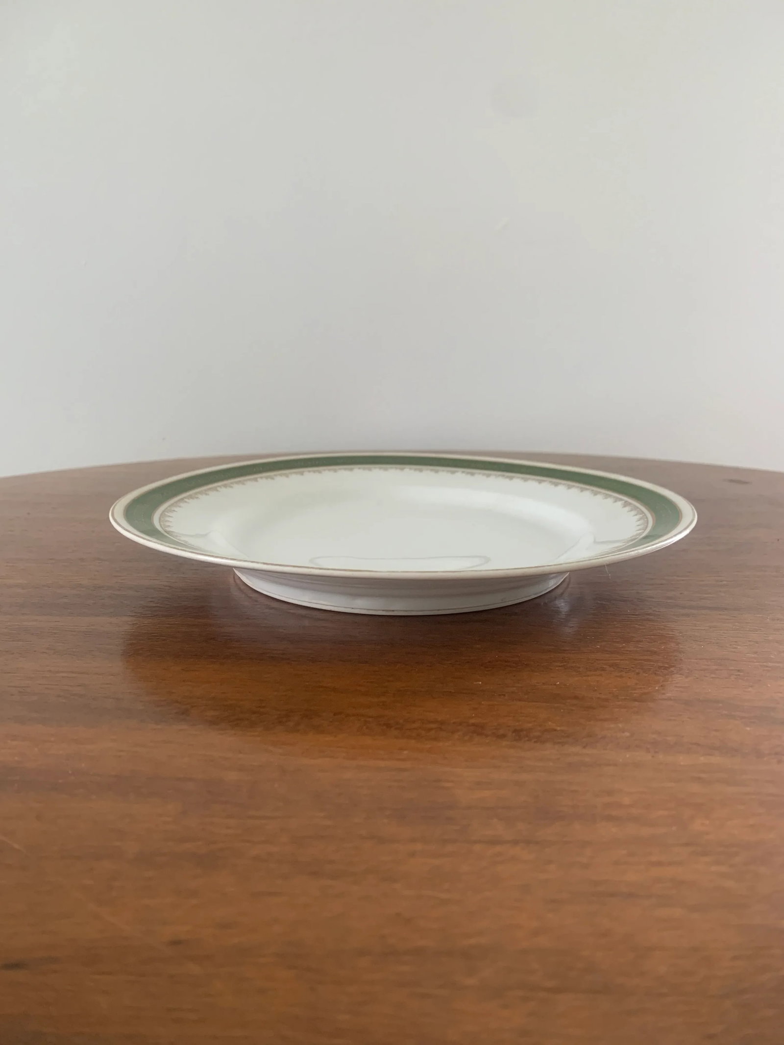 Antique German Greek Key Rimmed Luncheon & Salad Plates by C. Tielsch Altwasser, Service for Six - 5