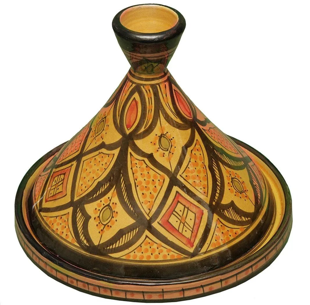 Late 20th Century Moroccan Arabesque Design Tagine - 2