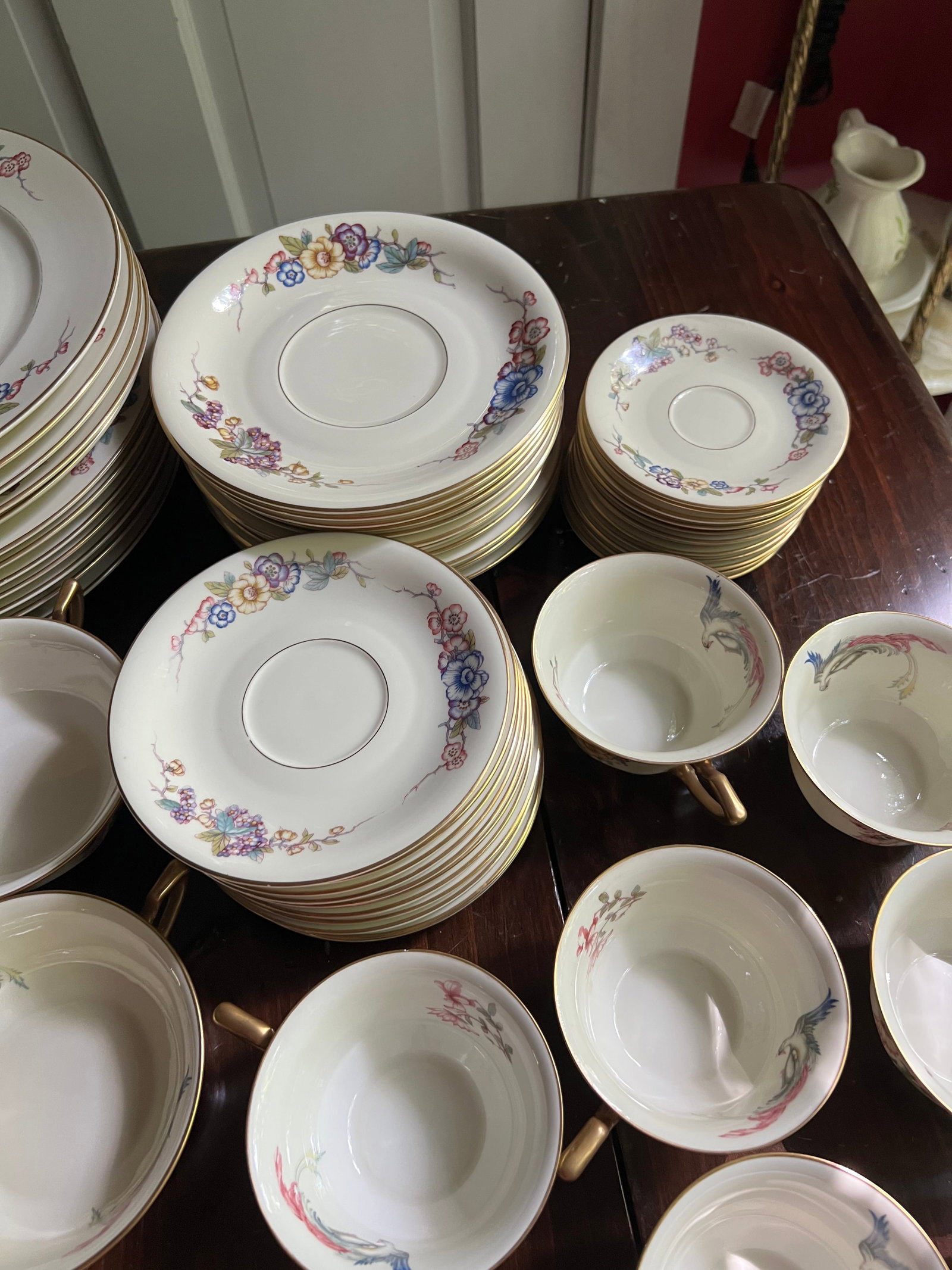 Antique Rosenthal Ivory Bavaria Phoenix Fine China Set- 87 Pieces - 6