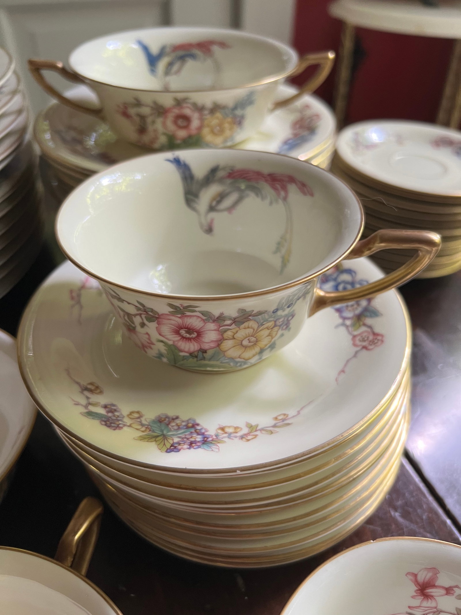 Antique Rosenthal Ivory Bavaria Phoenix Fine China Set- 87 Pieces - 7