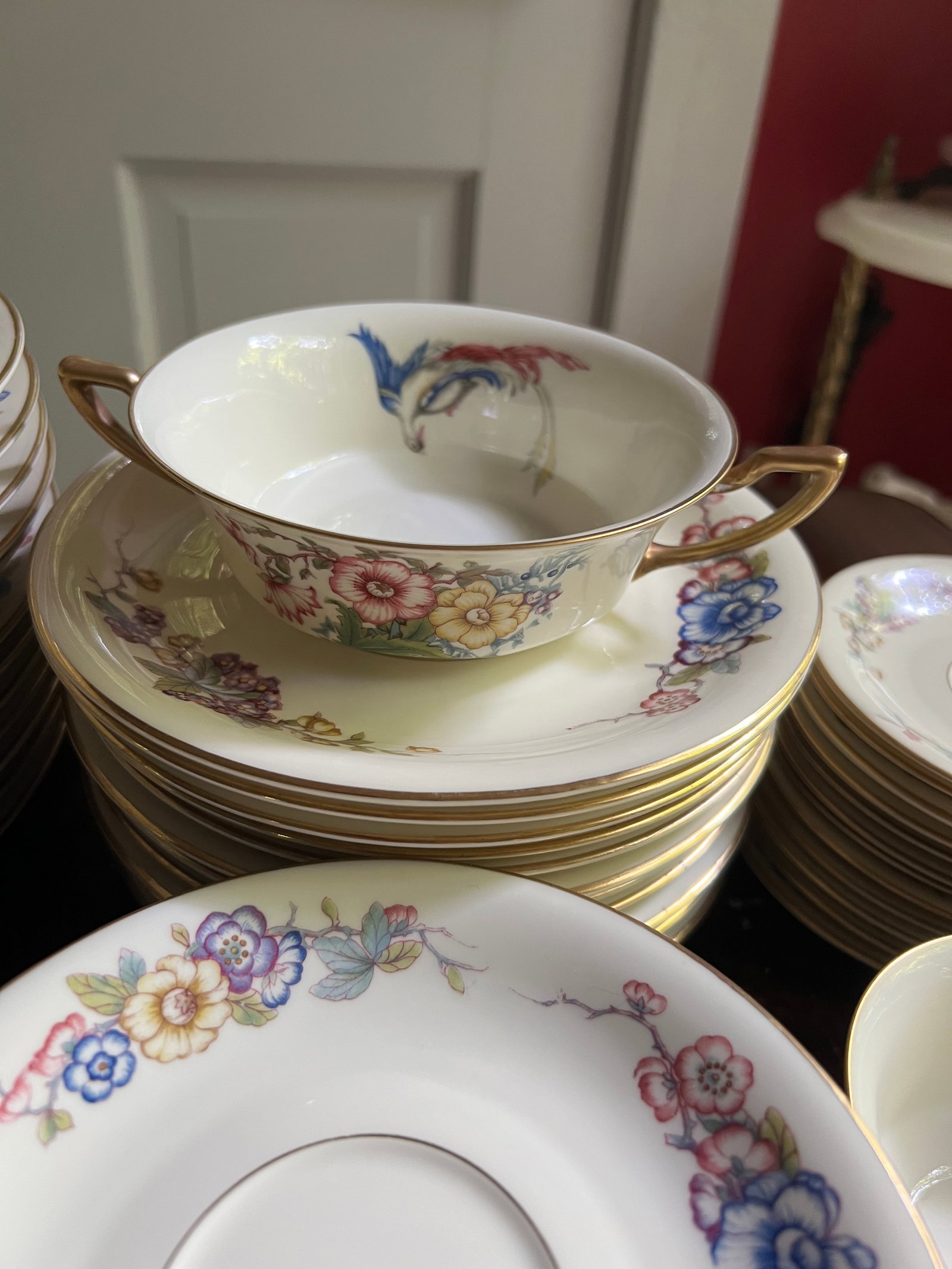 Antique Rosenthal Ivory Bavaria Phoenix Fine China Set- 87 Pieces - 9