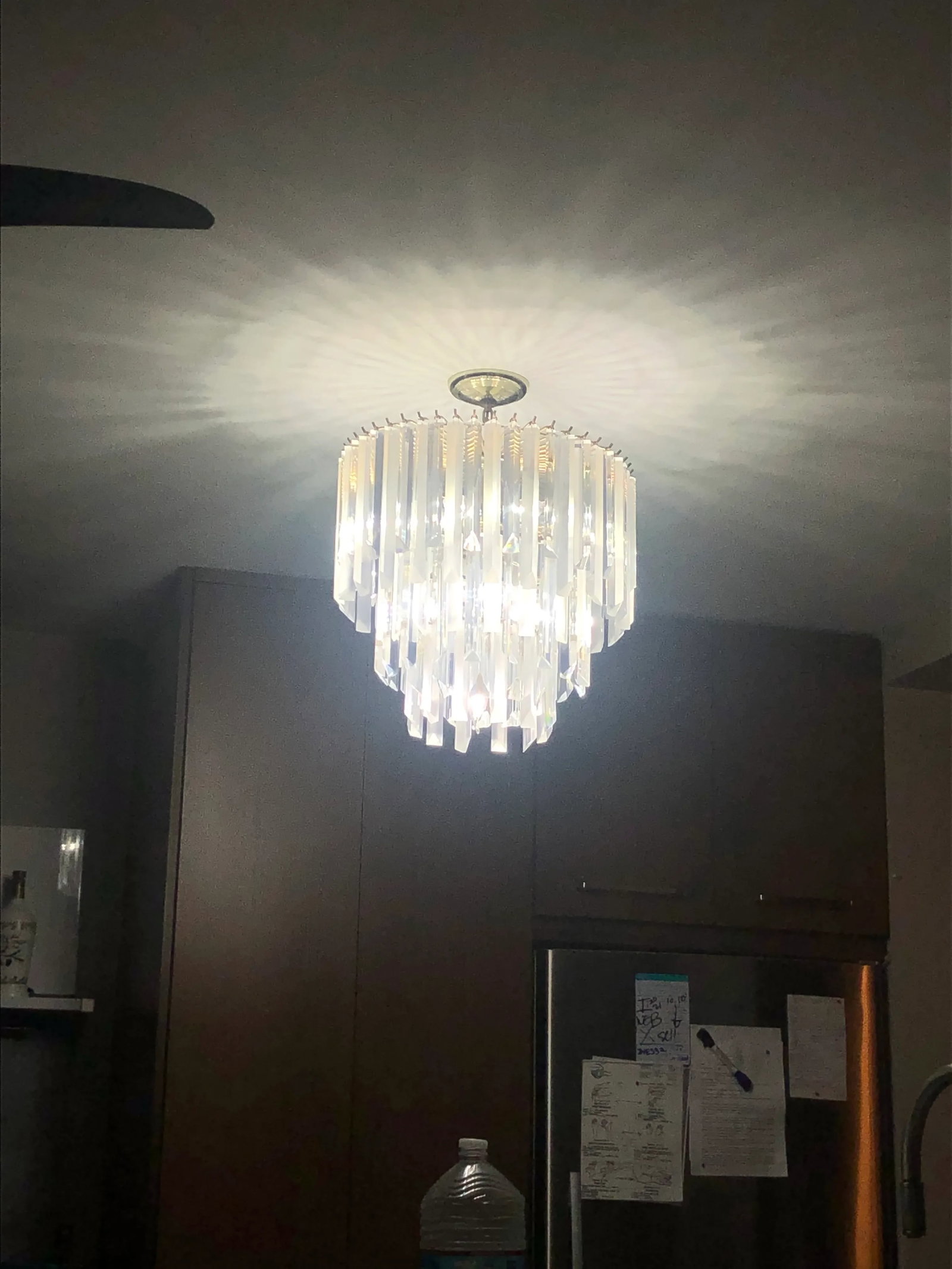 Mid-Century Modern Lucite Chandelier - 2