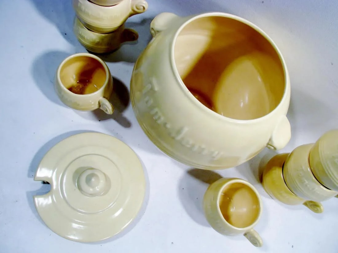 Metlox Poppytrail Tom & Jerry Punch Set - 9 Pieces - 6