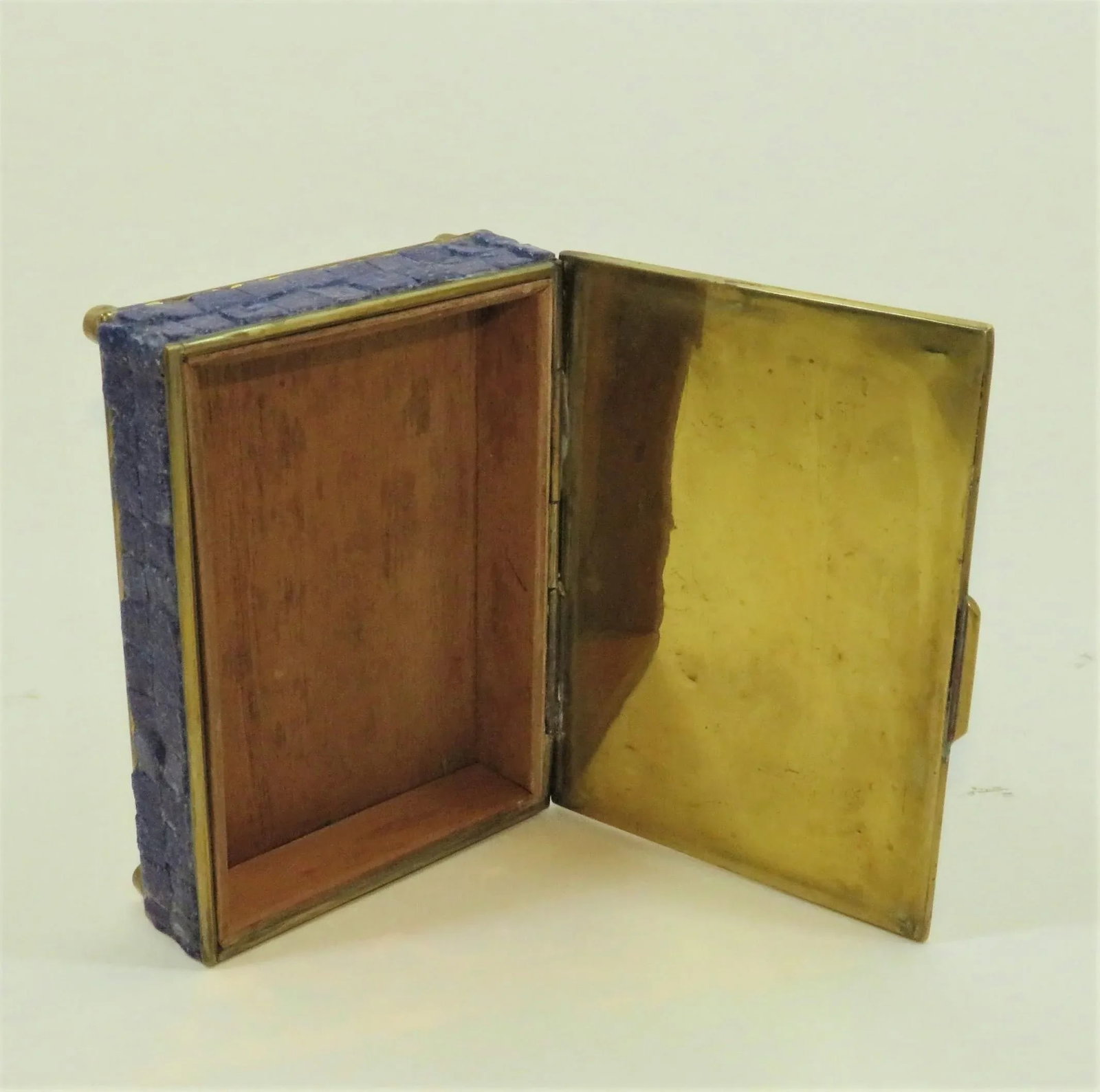 Salvador Teran Glass Mosaic & Brass Box - 6