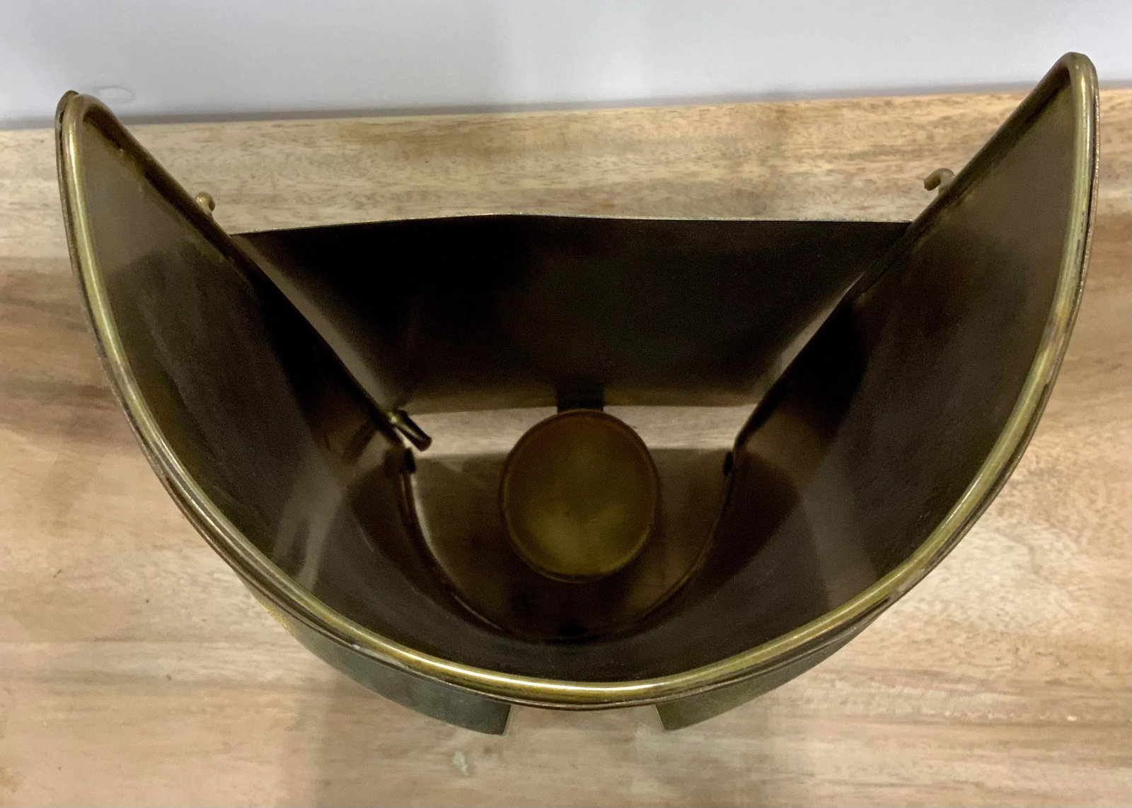 Mid-Century Modern Style Demi-Round Candle Sconces Pair - 3