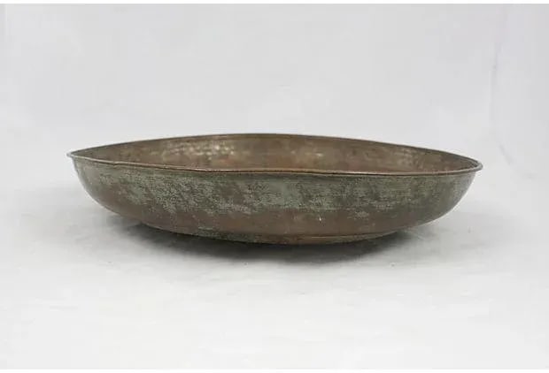 Antique Persian Copper Bowl - 4