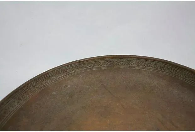 Antique Persian Copper Bowl - 7