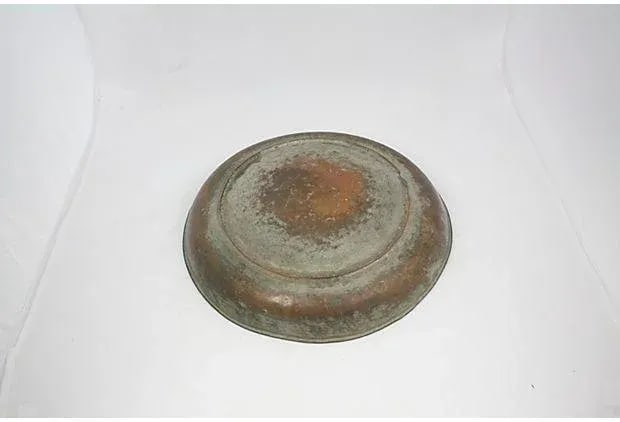 Antique Persian Copper Bowl - 8