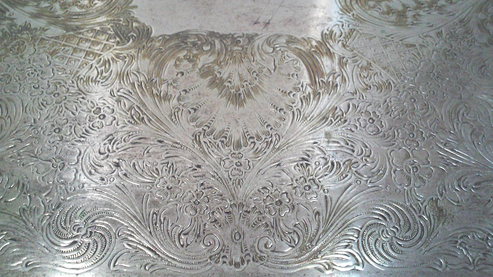 Rogers Silverplate Coffee and Tea Service & Tray - 5 Pieces - 6