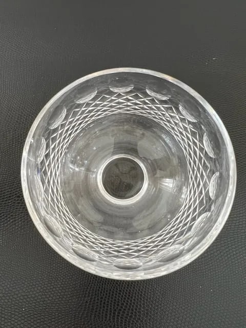 Vintage Waterford Crystal "Collen" Footed Dessert Bowls- Set of 8 - 7