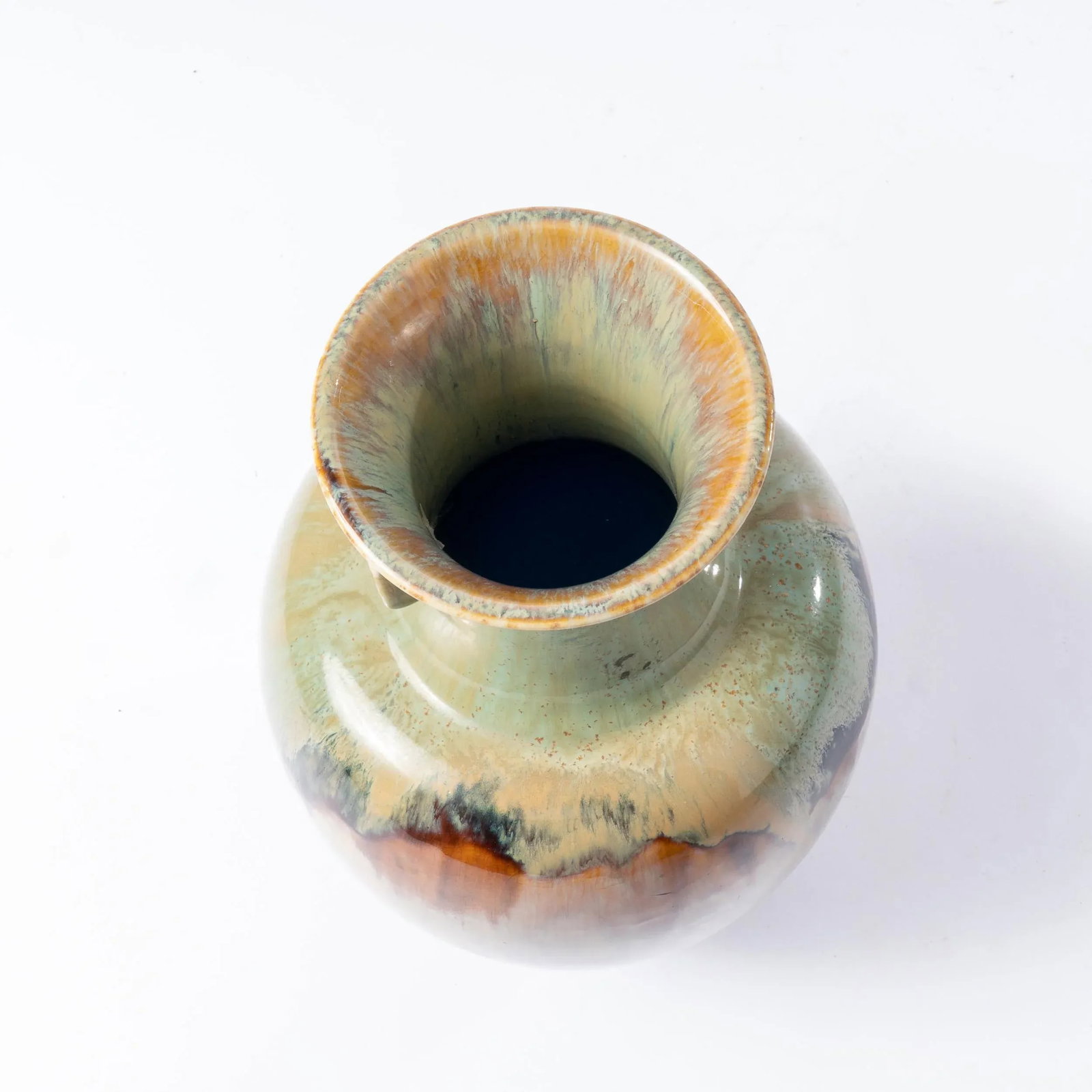 Chinese Porcelain Vase With Drip Glaze - 5