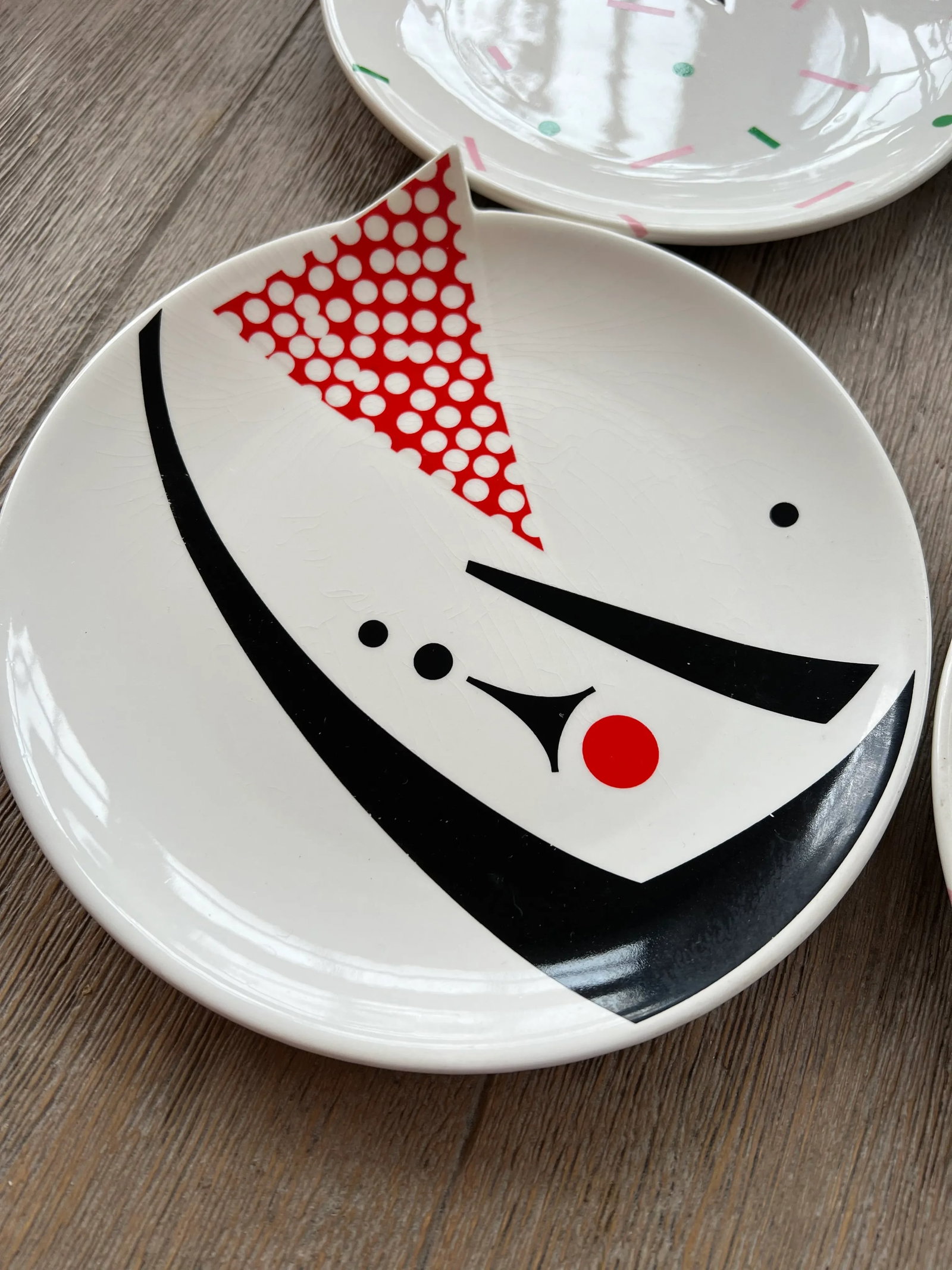 1980s Fujimori Alpha Plates for Kato Kogei- Set of 6 - 5