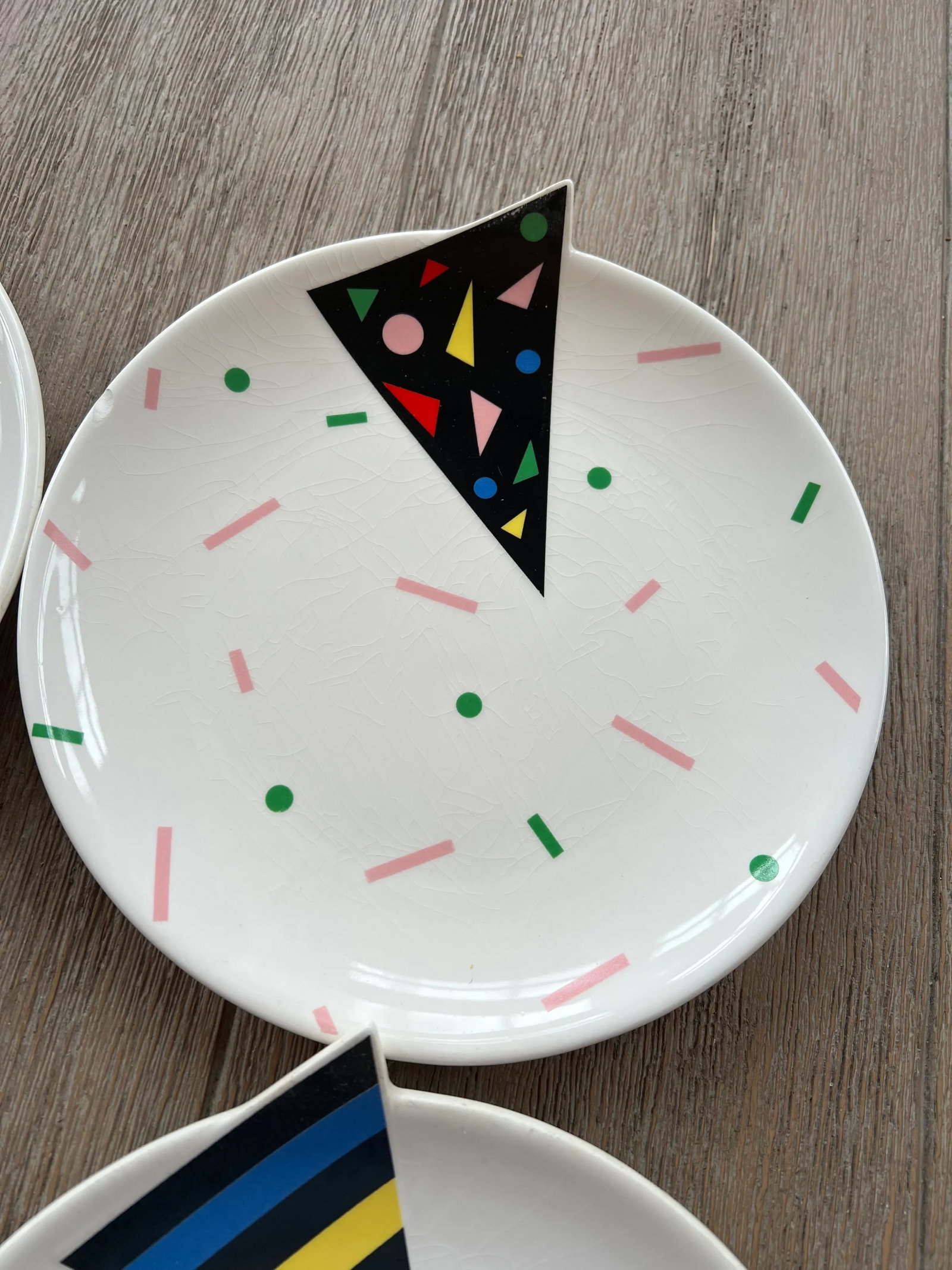 1980s Fujimori Alpha Plates for Kato Kogei- Set of 6 - 6