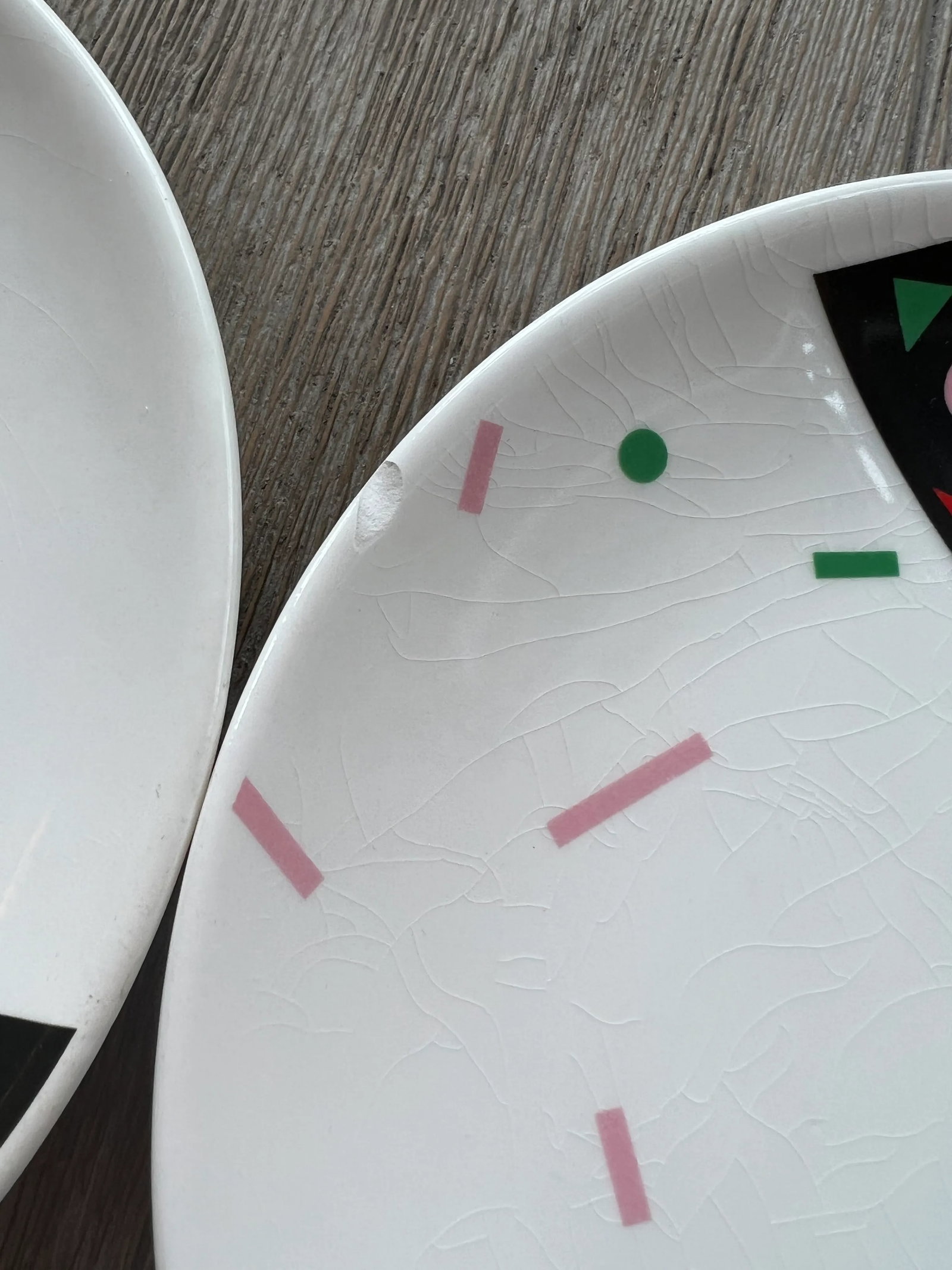 1980s Fujimori Alpha Plates for Kato Kogei- Set of 6 - 8