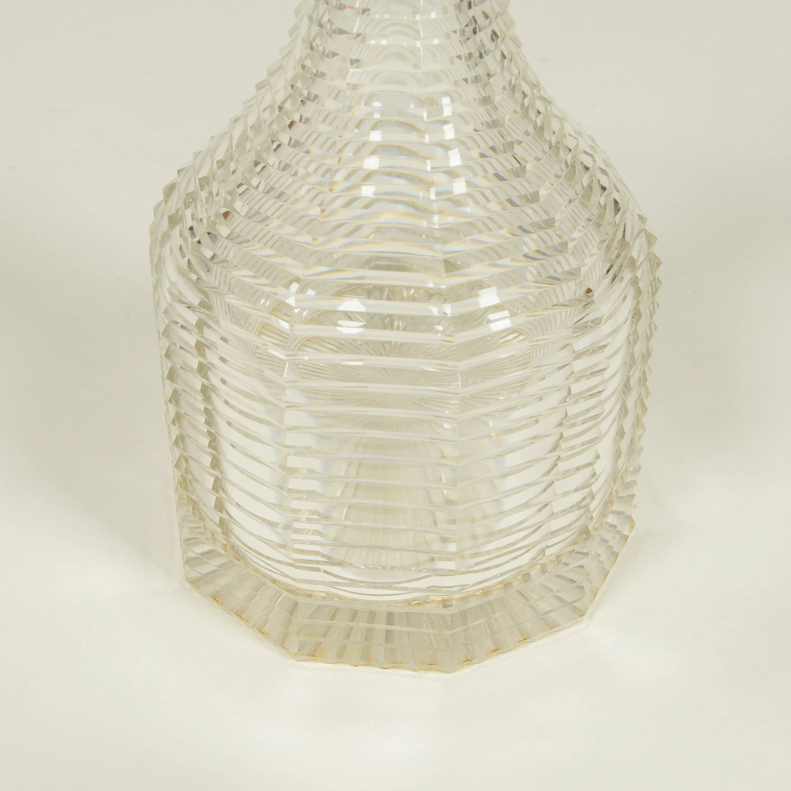 English Cut Crystal Decanter - 5