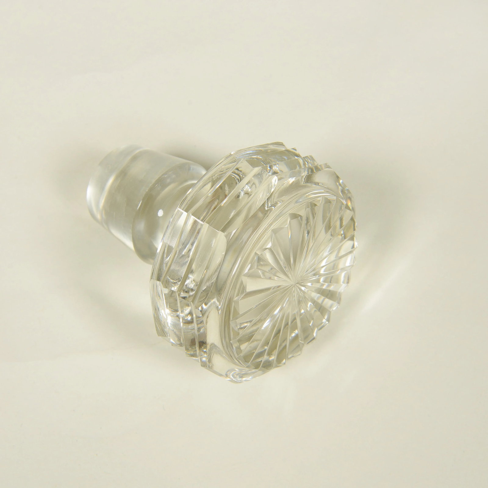 English Cut Crystal Decanter - 7