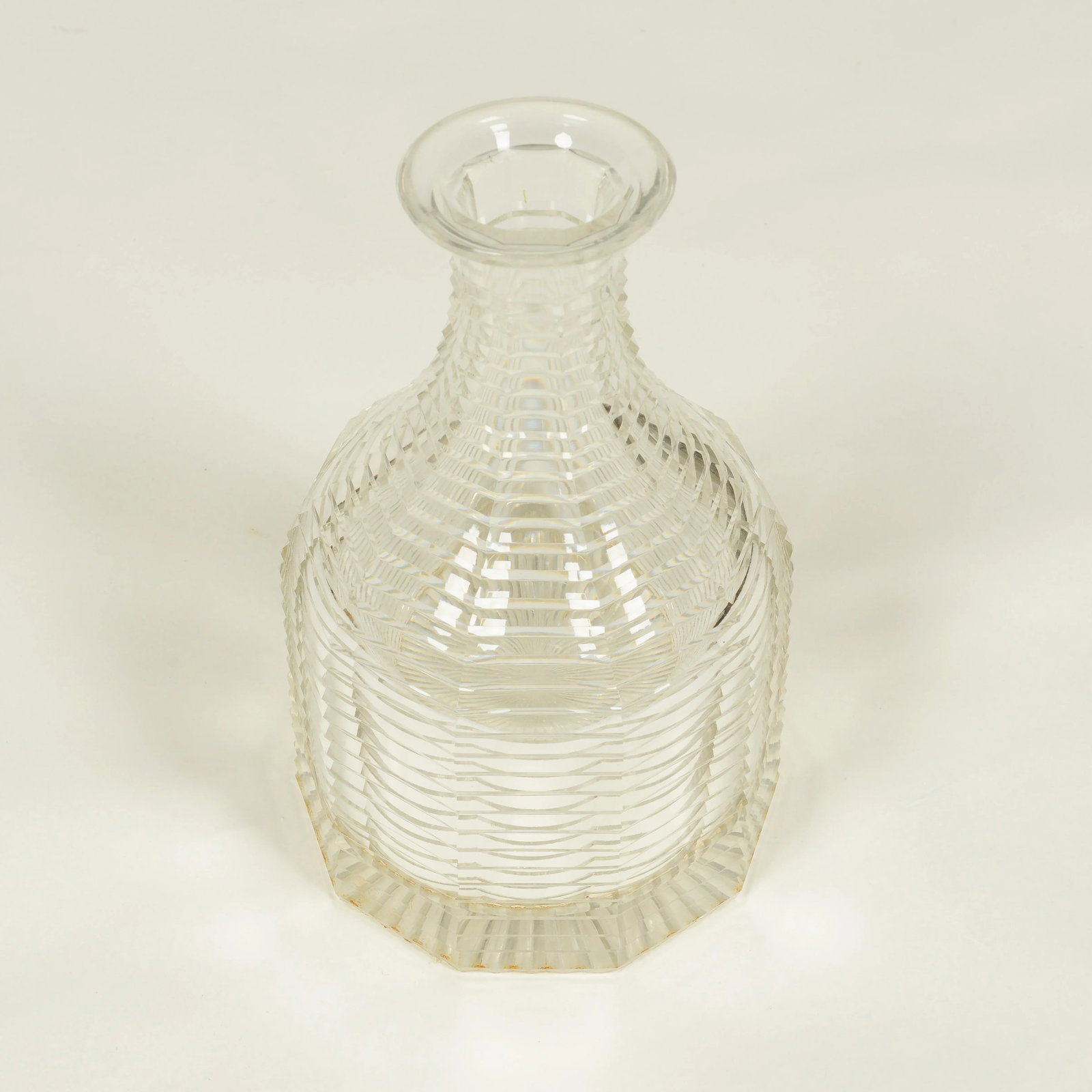 English Cut Crystal Decanter - 8