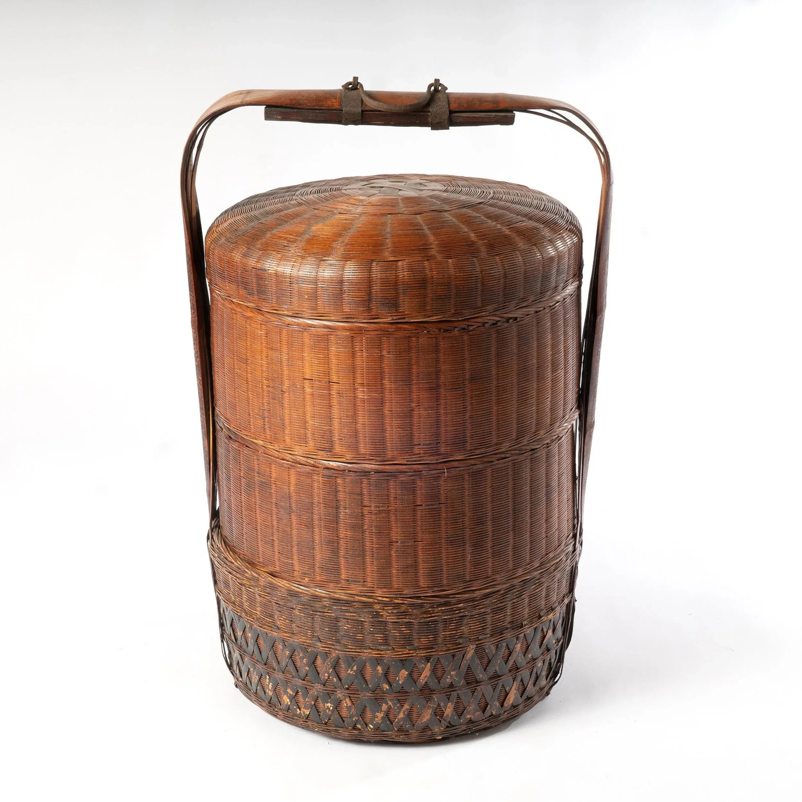 Antique Chinese Wedding Basket - 10