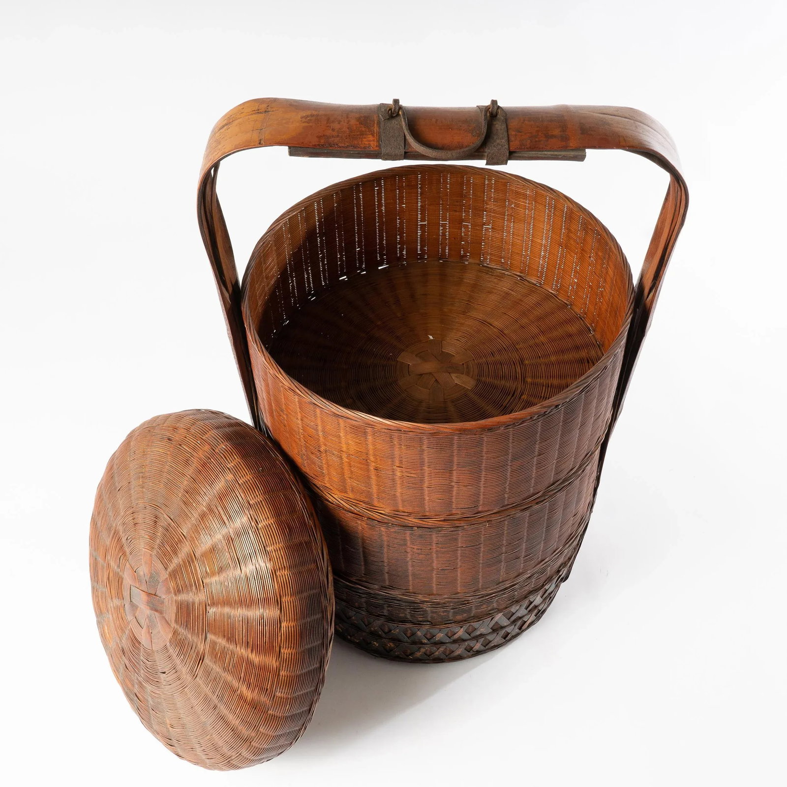 Antique Chinese Wedding Basket - 9