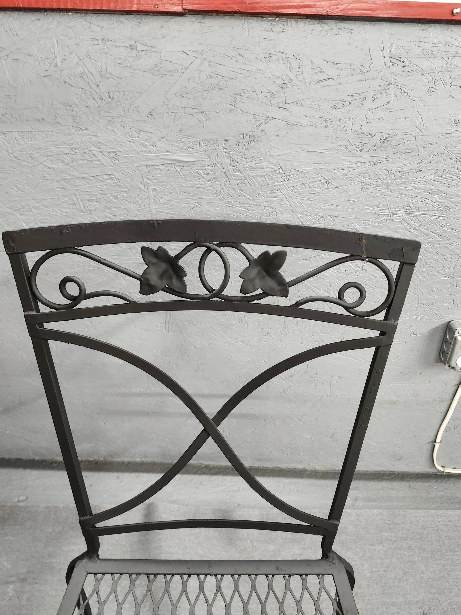 Early 20th Century Salterini Mt. Vernon Wrought Iron Patio Chairs - Set of 8 - 10