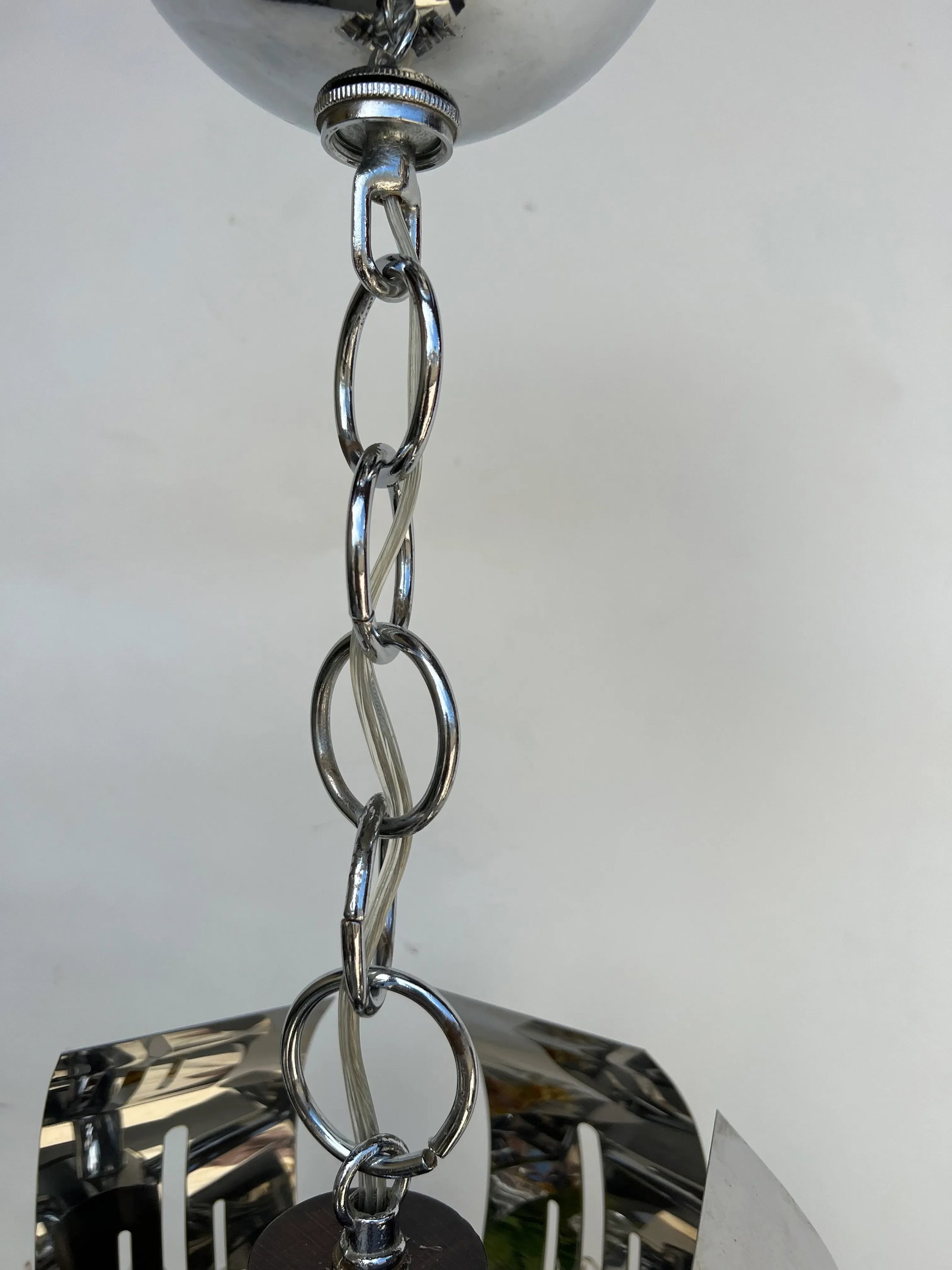 Space Age Chandelier Designed by Carlo Nason for Mazzega, 1970 - 6